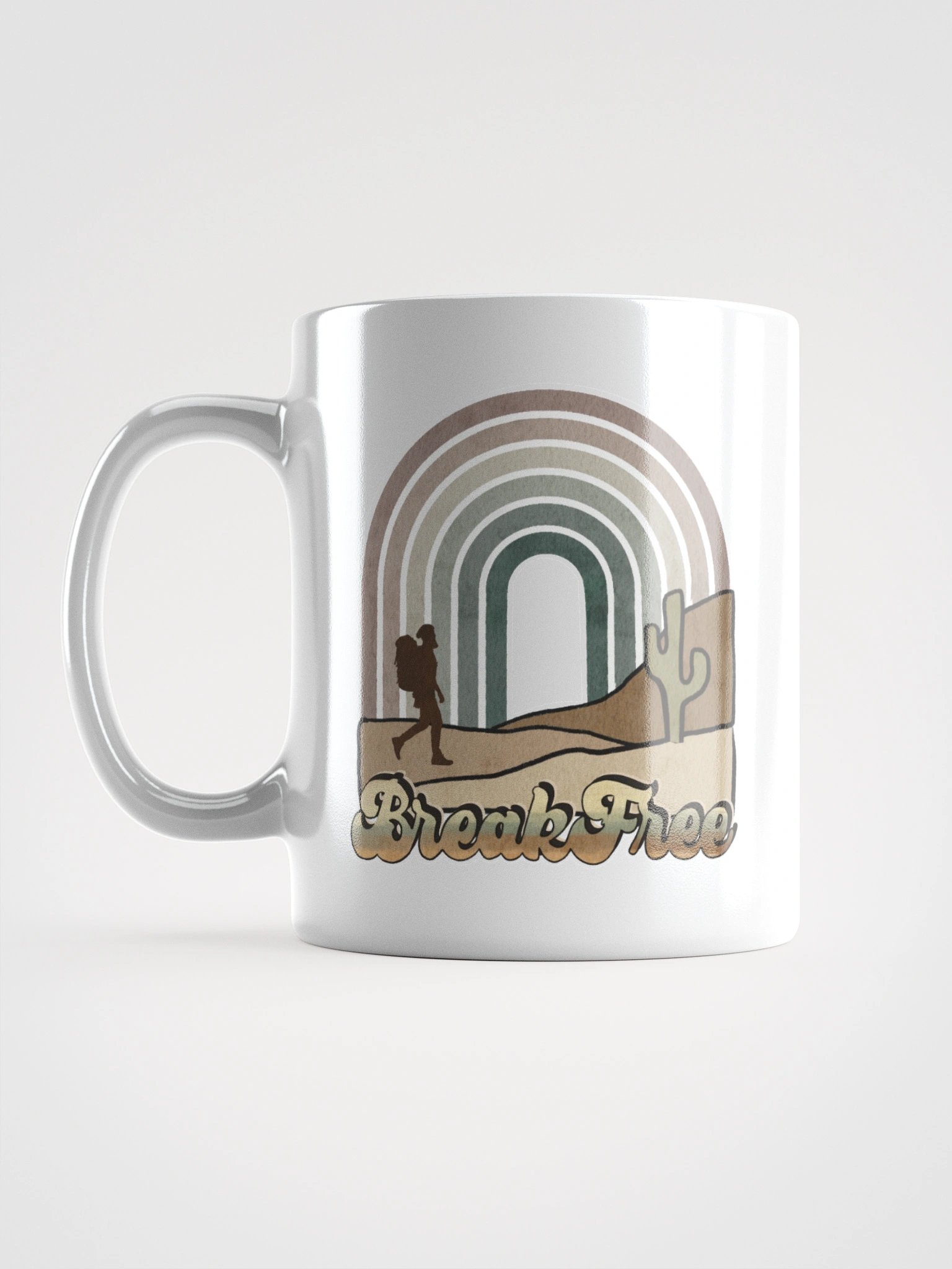 Ceramic Mug - Break Free Hiker product image (6)
