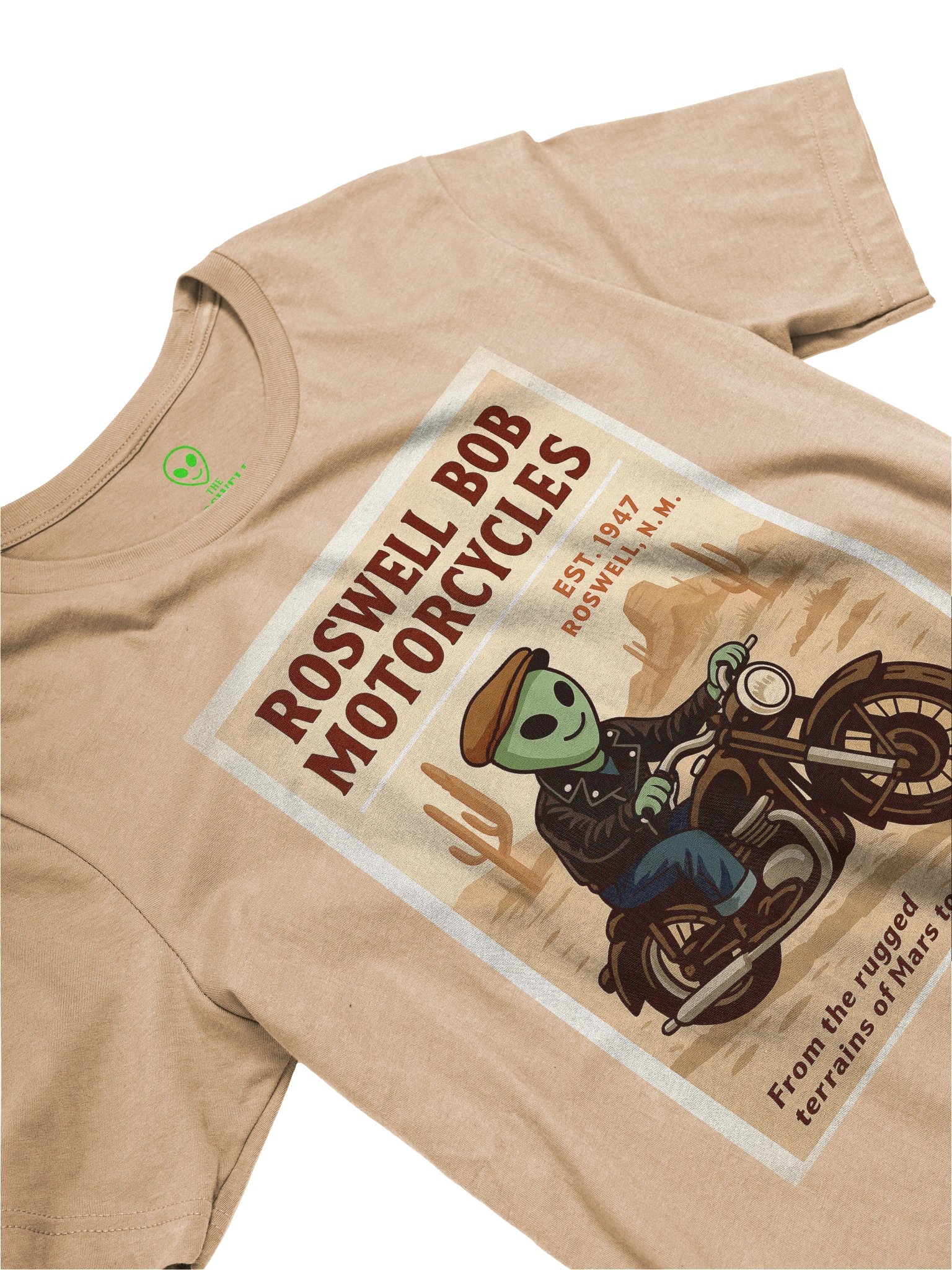 Roswell Bob Motorcycles T-Shirt product image (3)