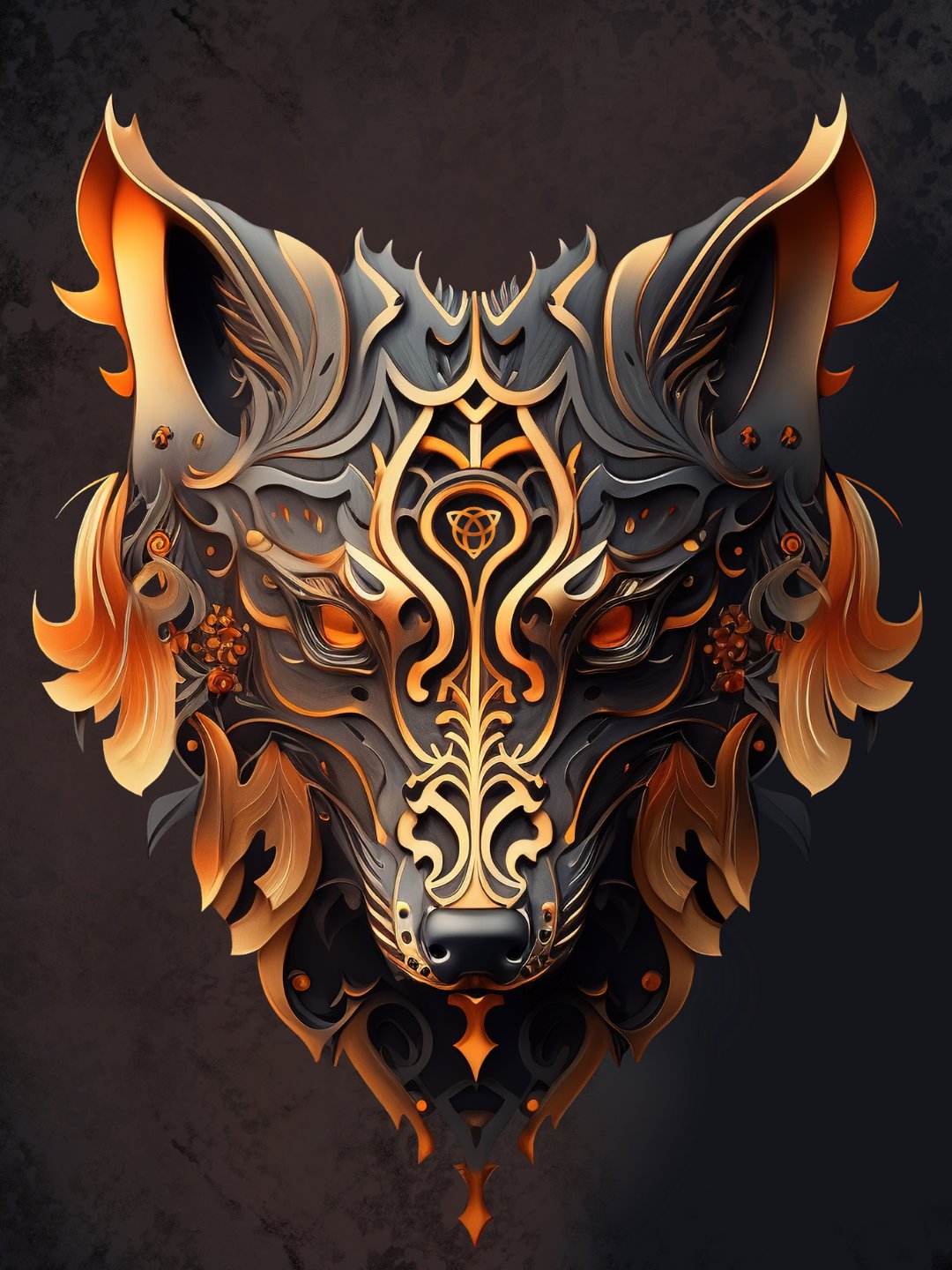 The Werewolf's Mask Phone Wallpaper Pack product image (5)