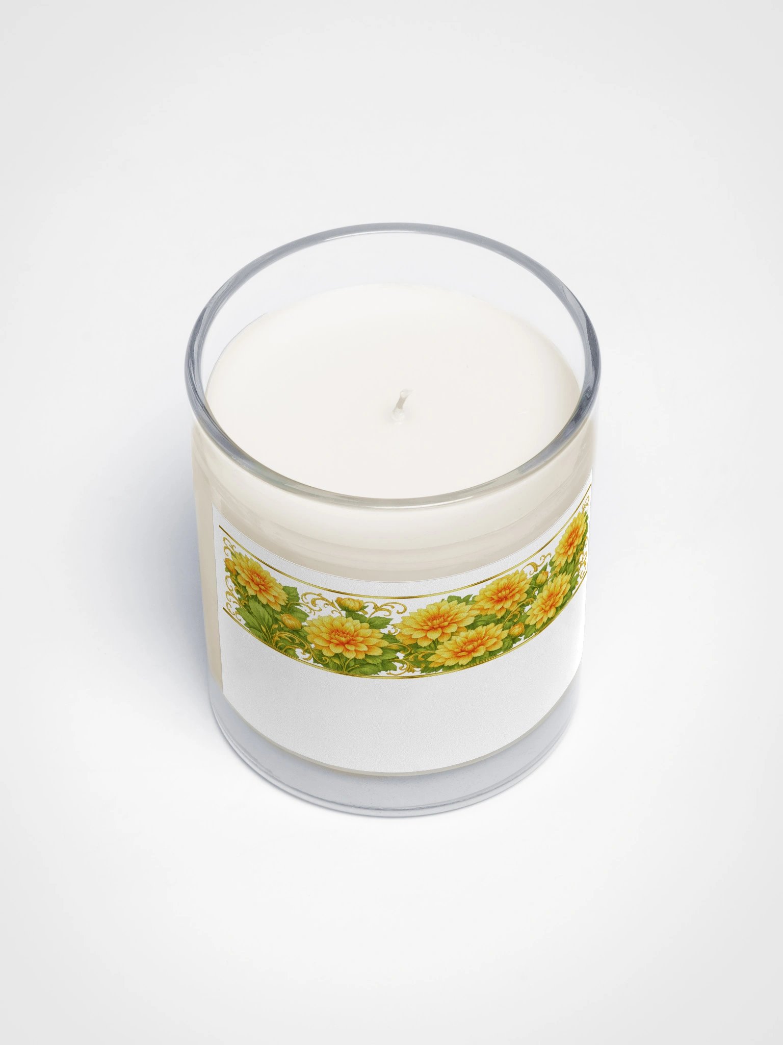 Golden Blossom Border Candle product image (3)