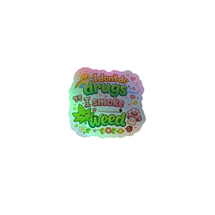 I Dont Do Drugs Sticker product image (1)