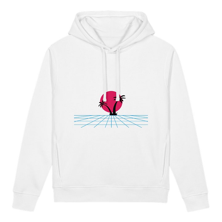 Retro Sun Palm Unisex Hoodie product image (1)