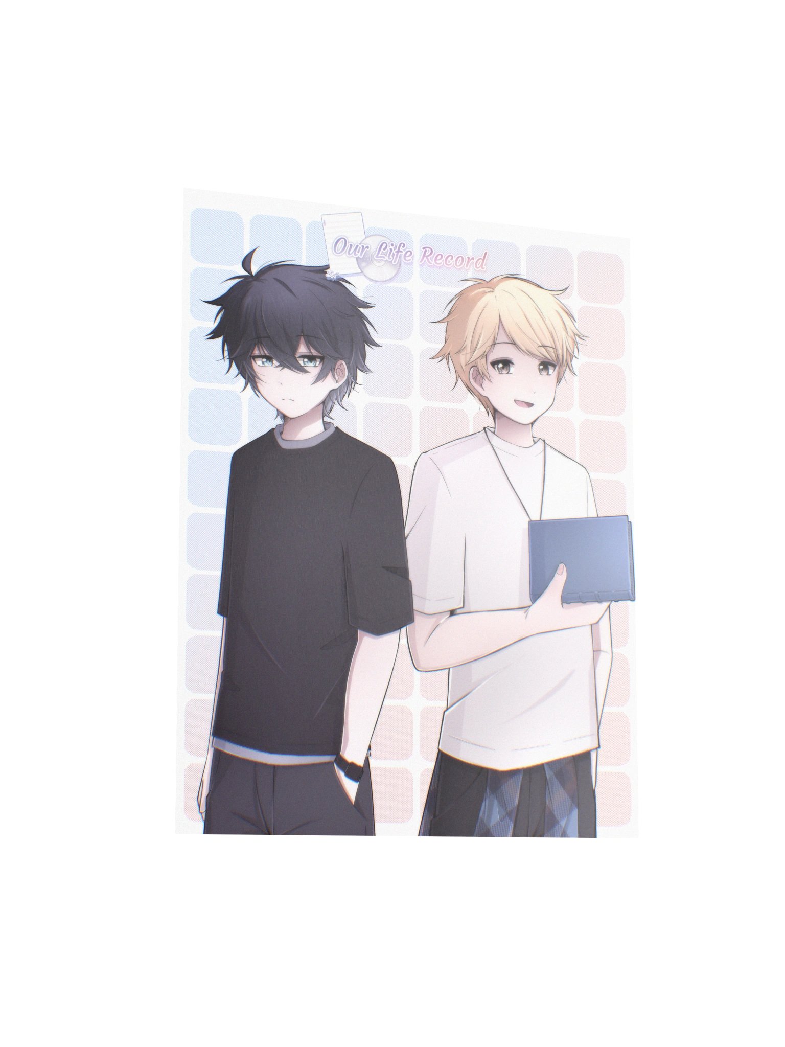 Poster "Our Life Record" – Shou & Yoichi (27,94x35,56 cm) product image (3)