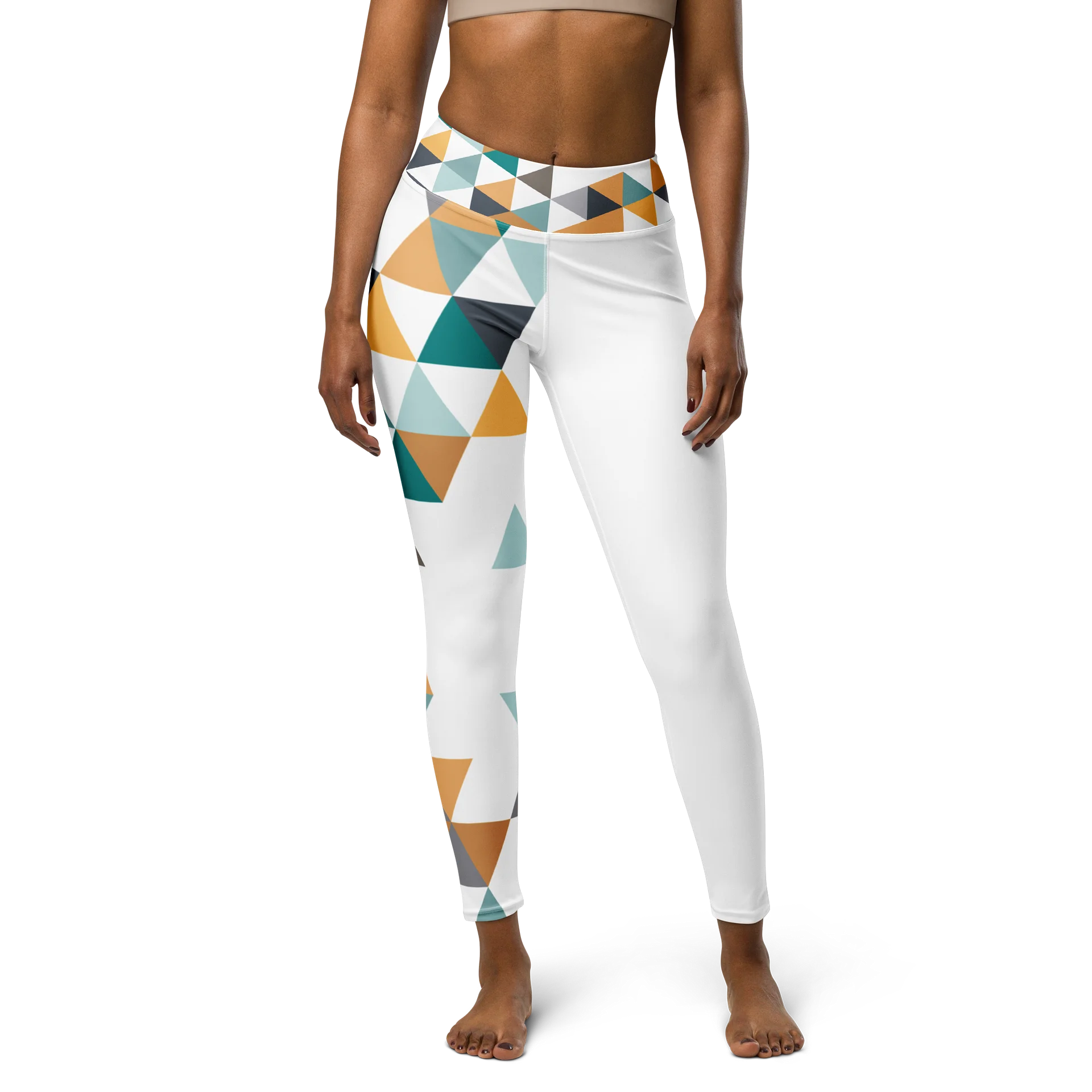 Triangular Tranquility Yoga Leggings product image (1)