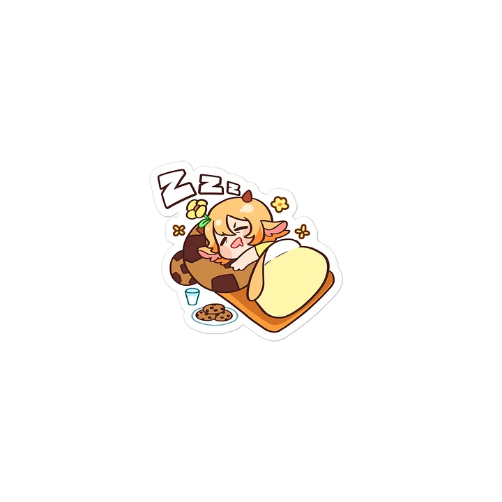 Sleepy Daisy Sticker product image (1)