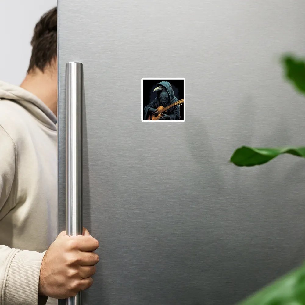 Premium Vinyl Magnet ⚫️ Strings of the Crow Man product image (8)