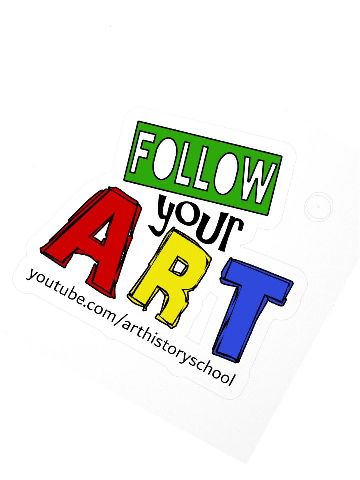 Follow your Art Stickers product image (2)