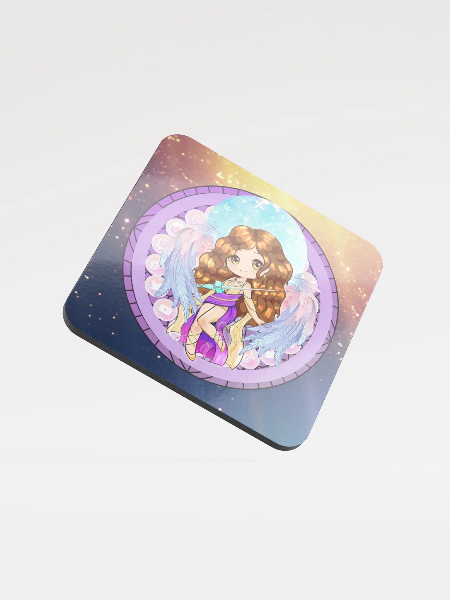 Cosmic GoddessxArix Coaster product image (2)