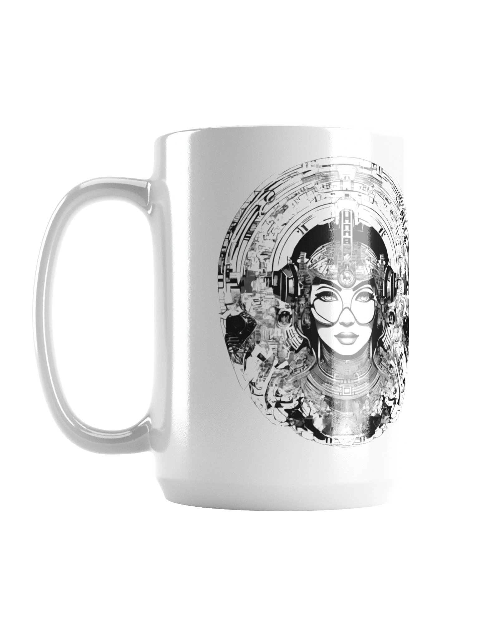 Cybernetic Symmetry Mug product image (1)