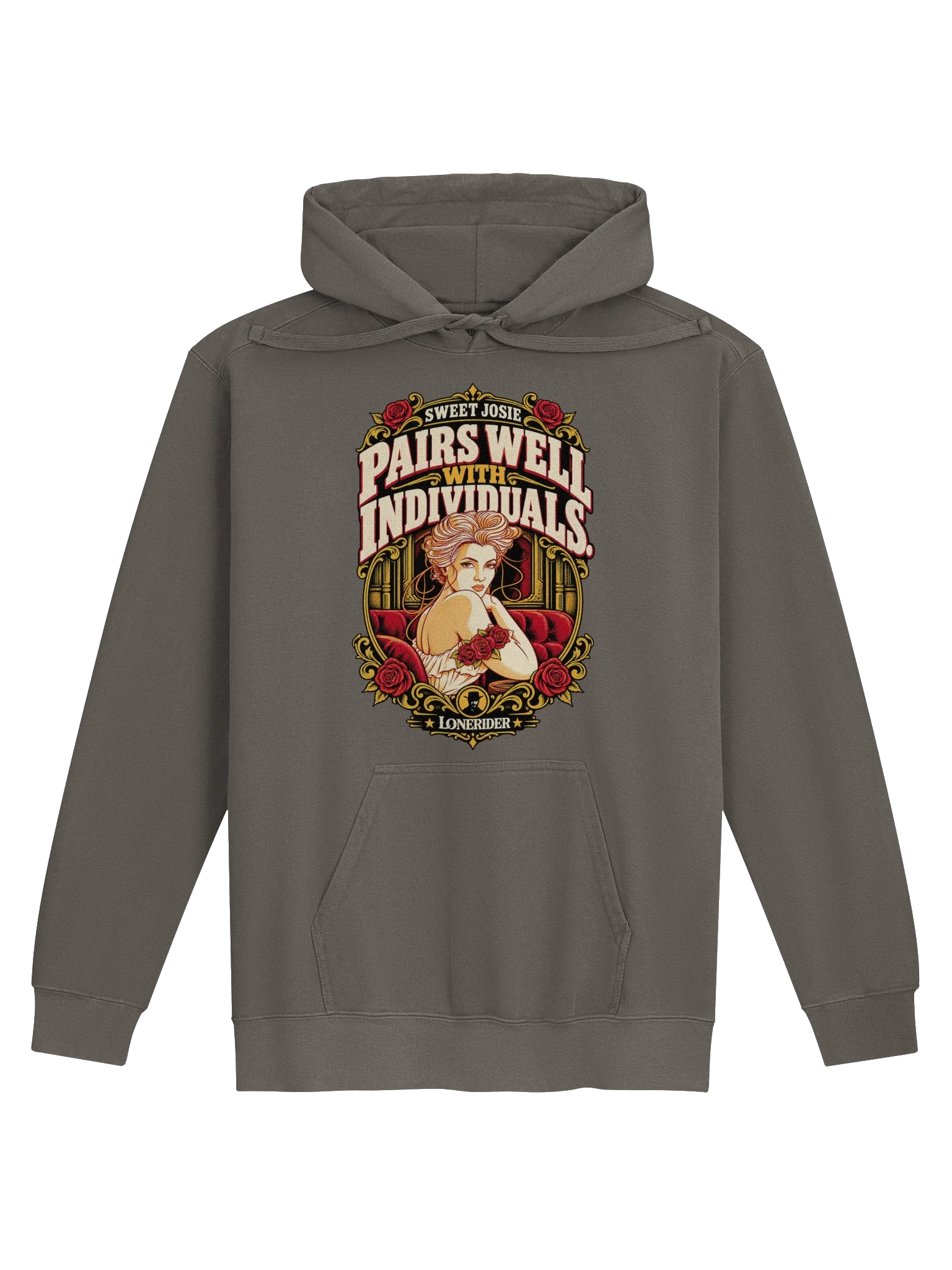 Pairs Well with Individuals Vintage Hoodie