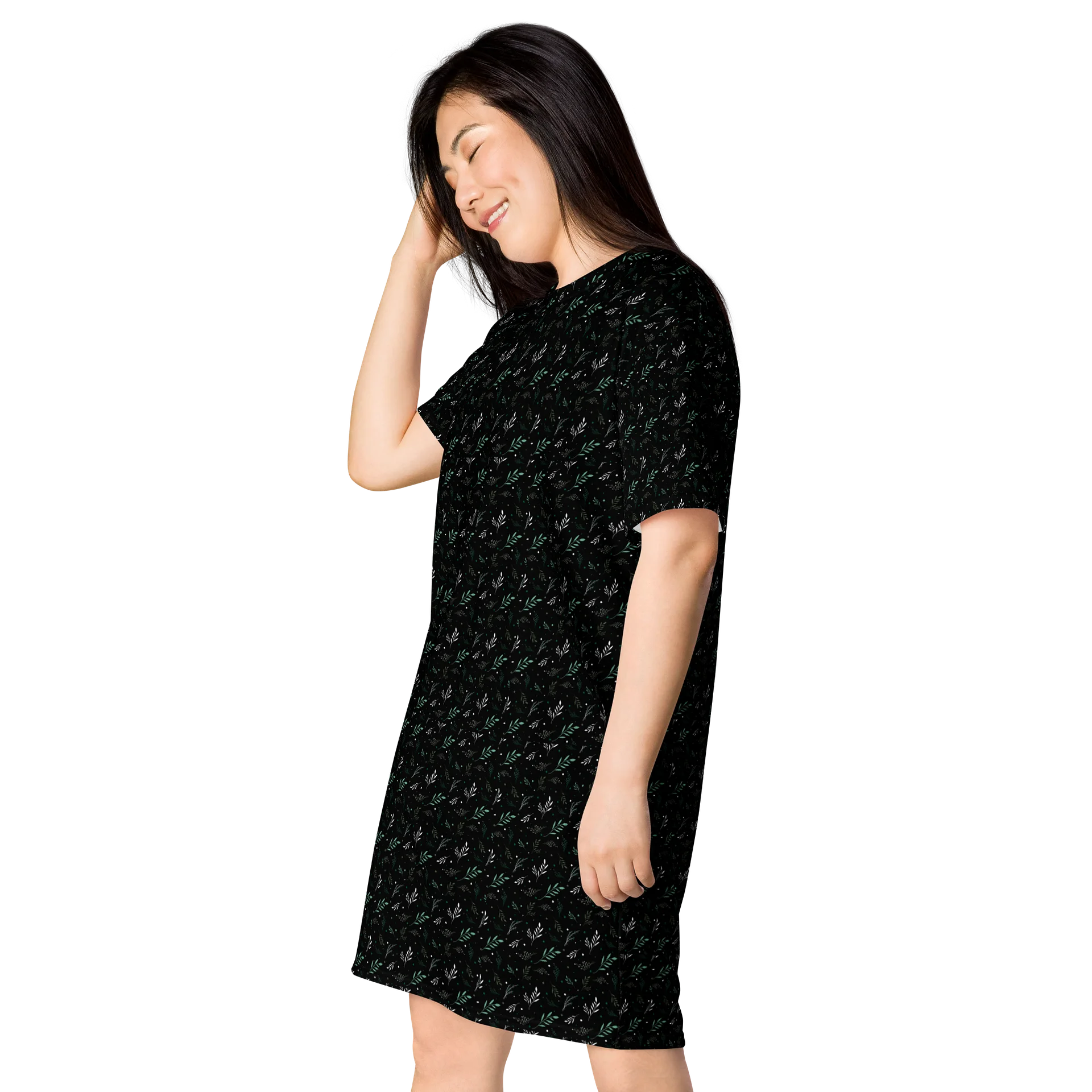 Signature Ink Oversized Tee Dress product image (3)
