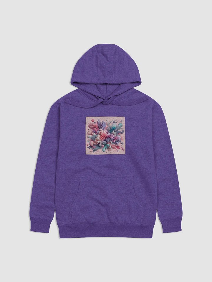 Ethereal Explosion Unisex Hoodie | AI Design abstrakte Flüssigkeit product image (1)