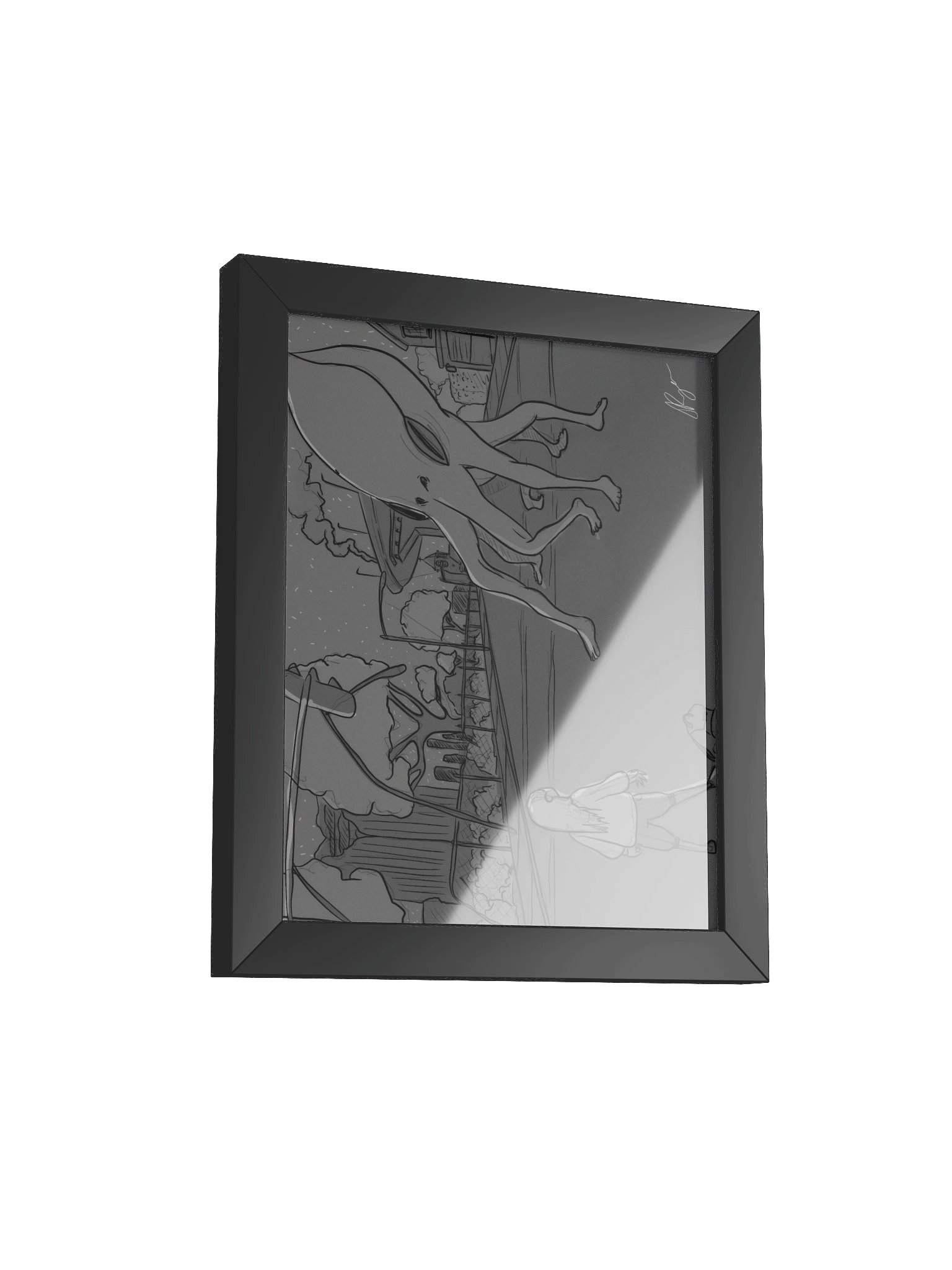 Stay Still — Framed Print product image (91)