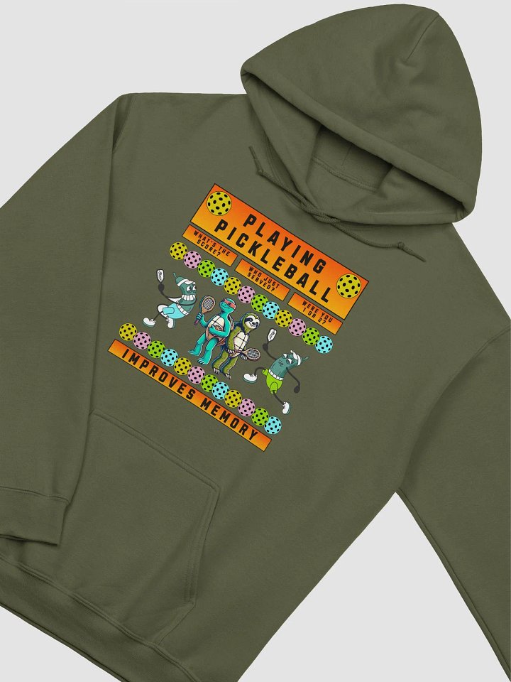 Playing Pickleball Improves Memory Hoodie product image (2)