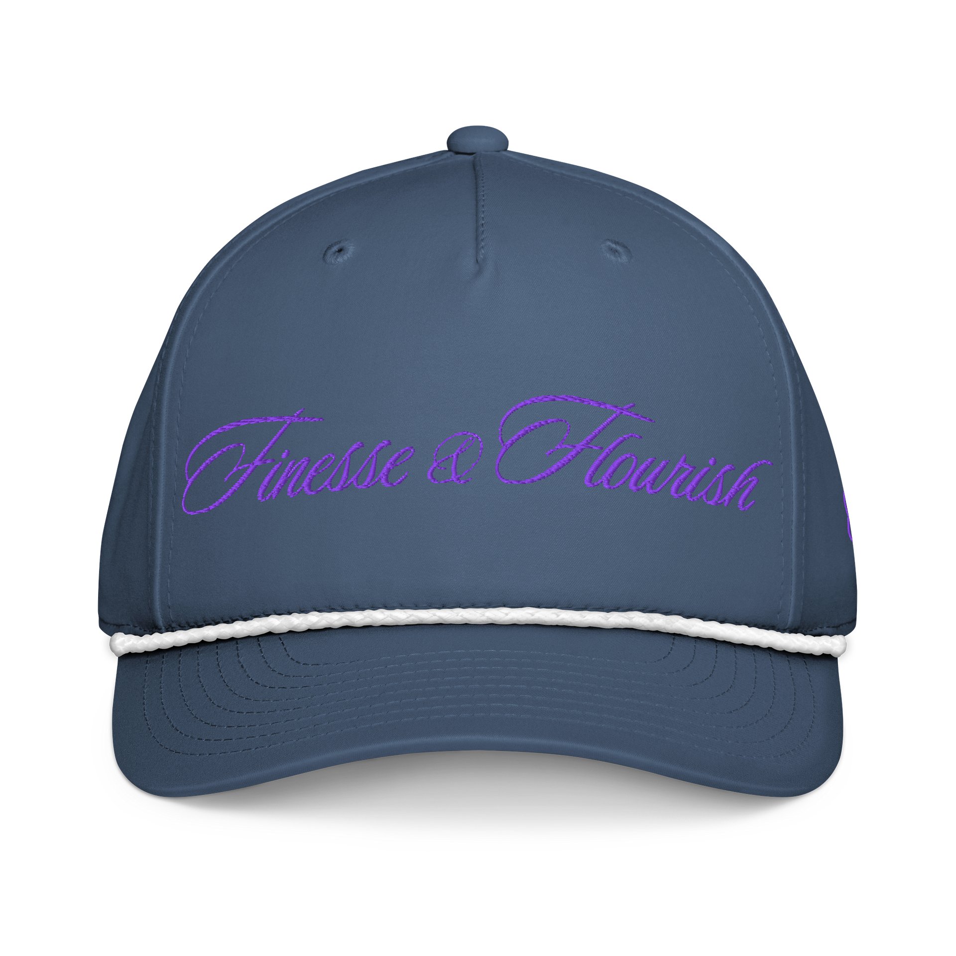 F&F Script Five-Panel Classic Rope Cap (PUR) product image (1)