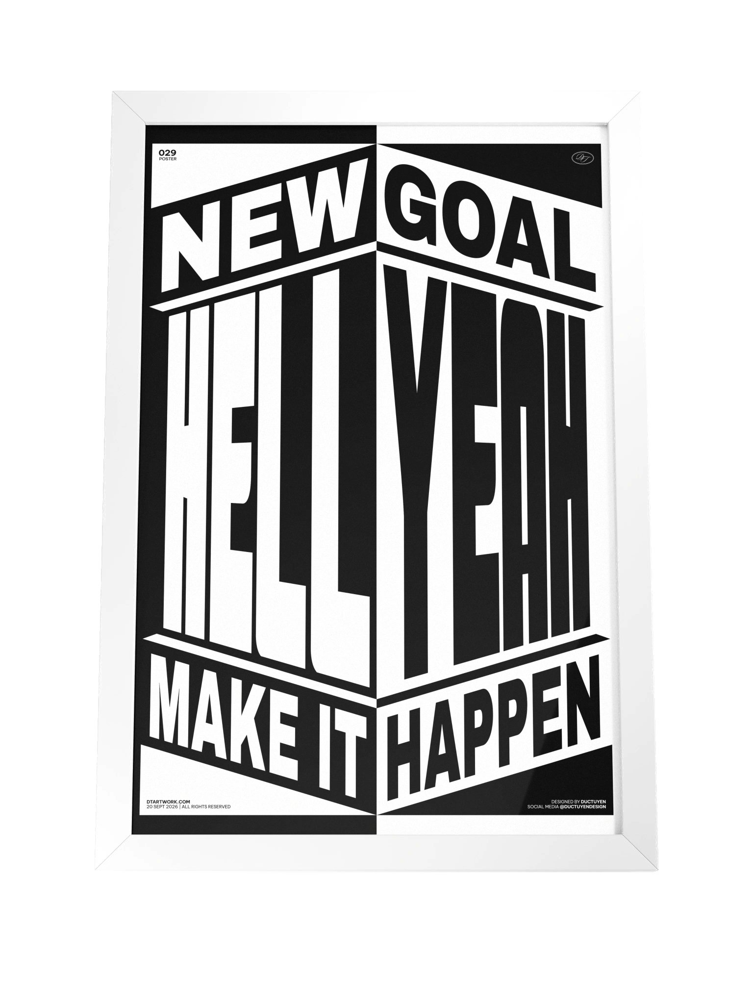 "HELL YEAH" Framed Poster product image (95)