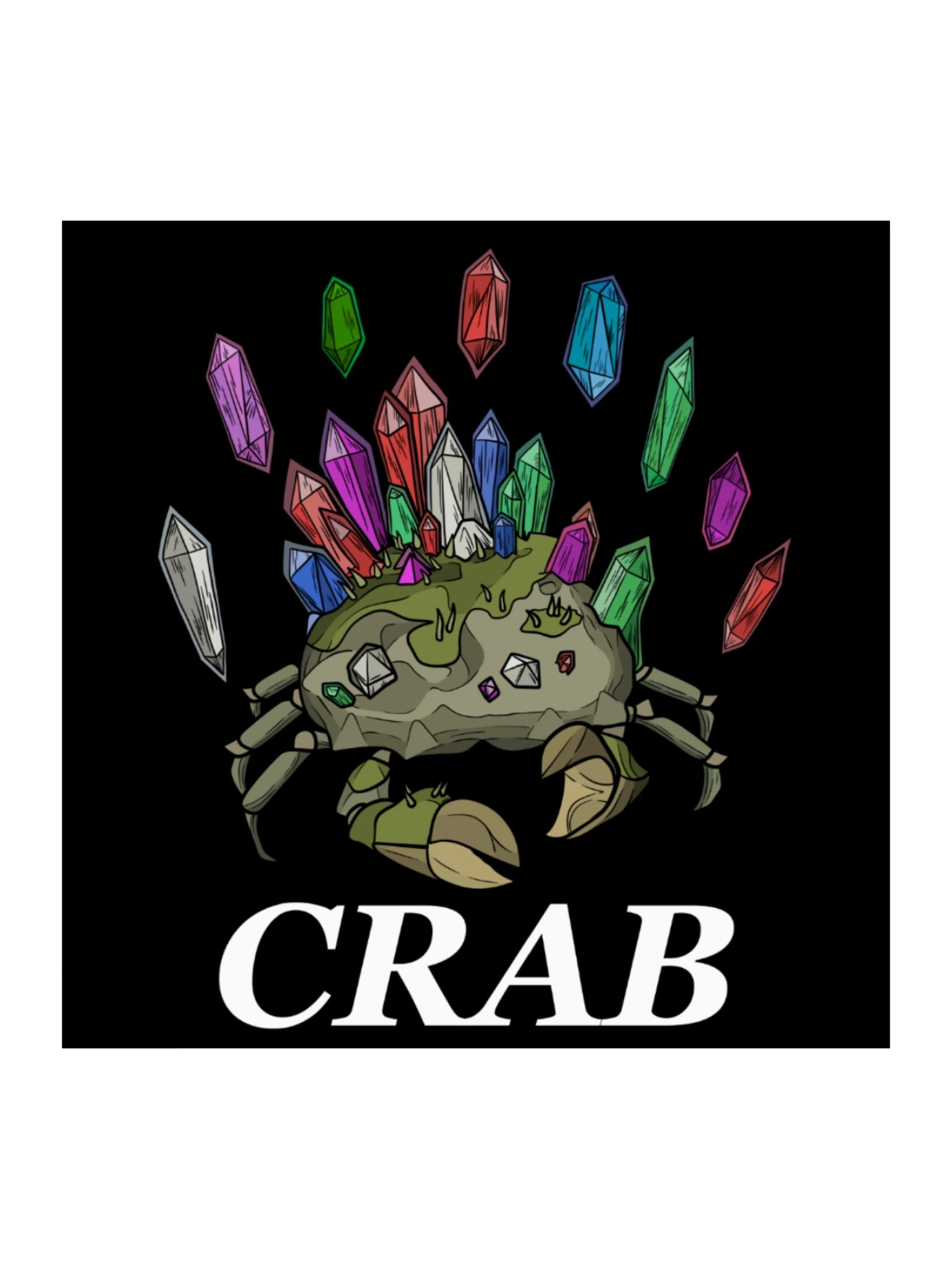 Gem Crab Sticker product image (2)