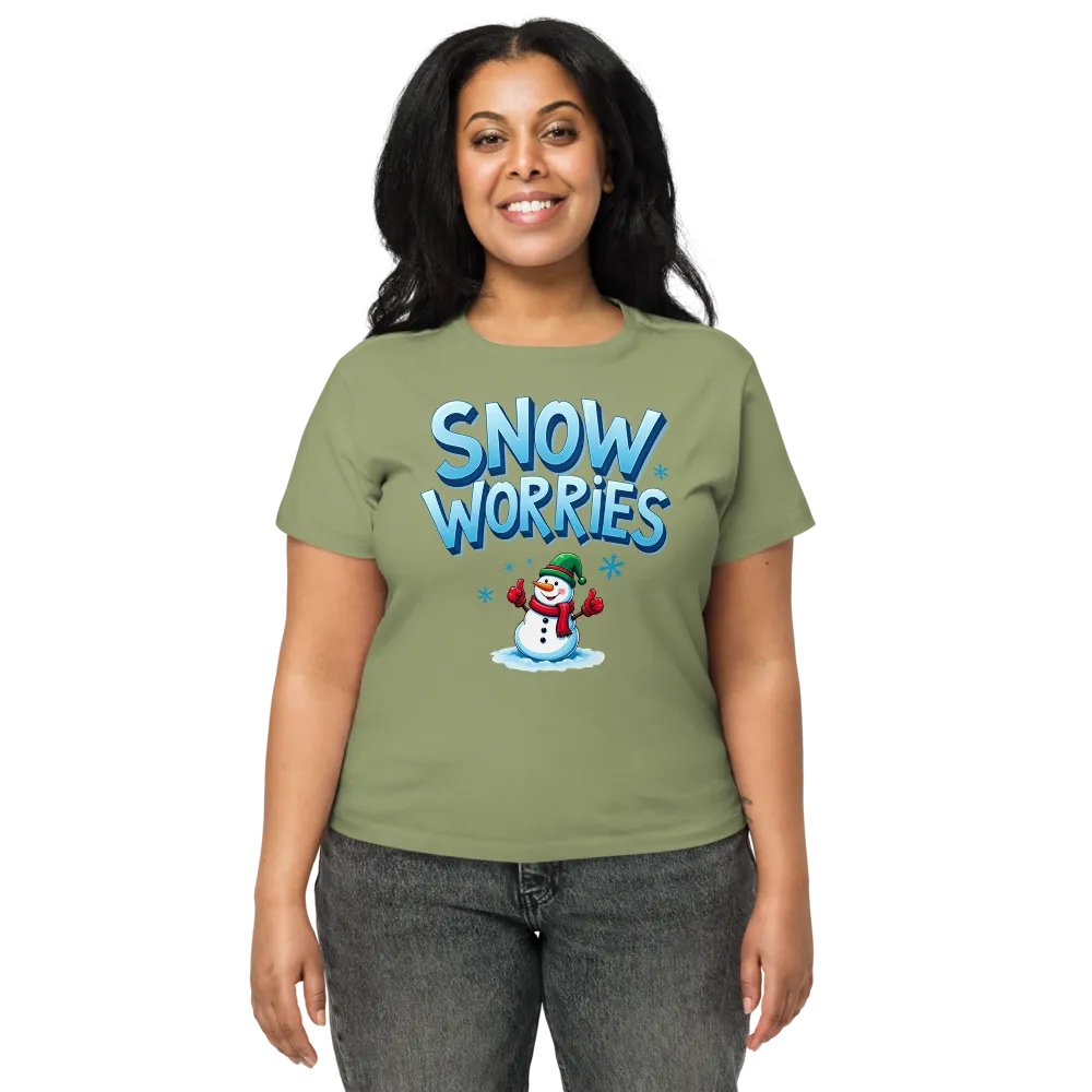 Snow Worries Thumbs-Up Tee product image (6)