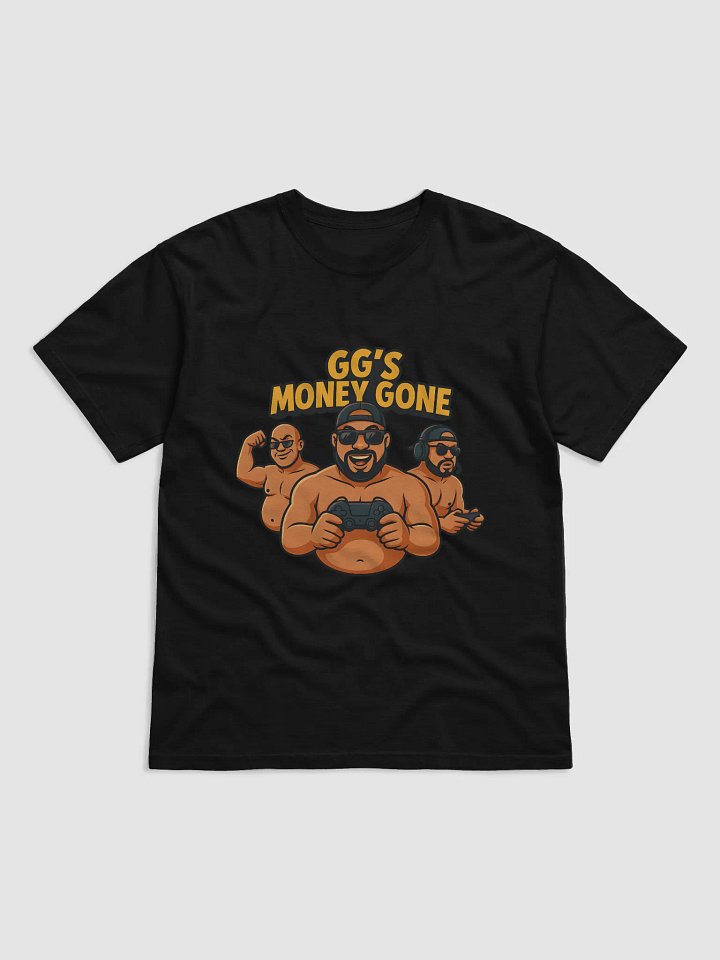 GG’s Money Gone – FatBoy J Gamer Tee product image (1)