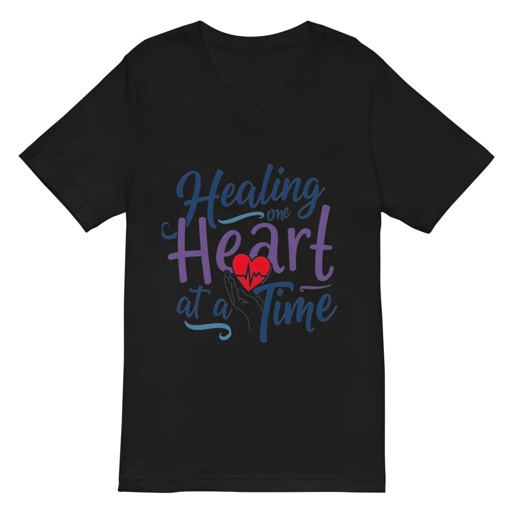 Healing Hearts V-Neck Tee product image (3)