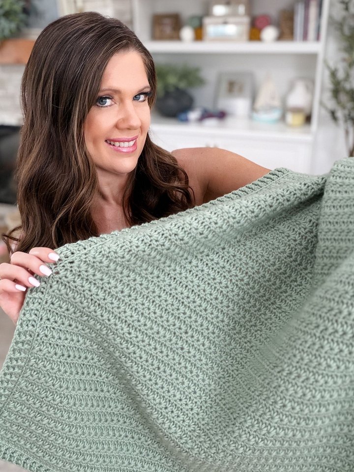 Timeless Star Stitch Blanket Crochet Pattern product image (2)
