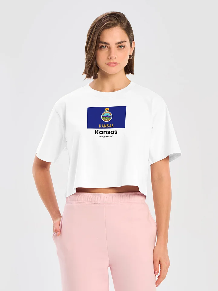 Kansas Women's Classic Crop Tee product image (1)
