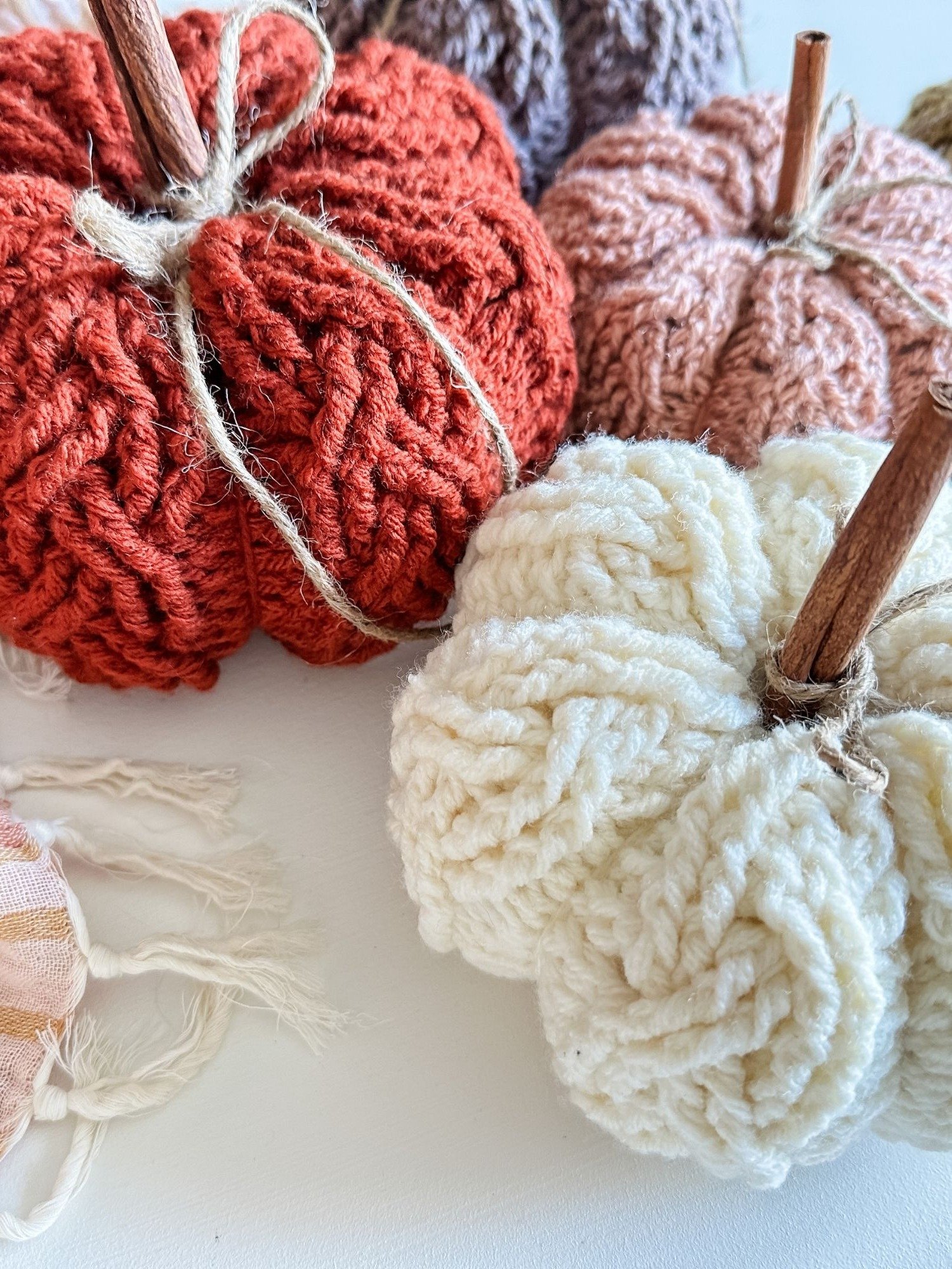 Cozy Cottage Cable Pumpkin Crochet Pattern product image (5)