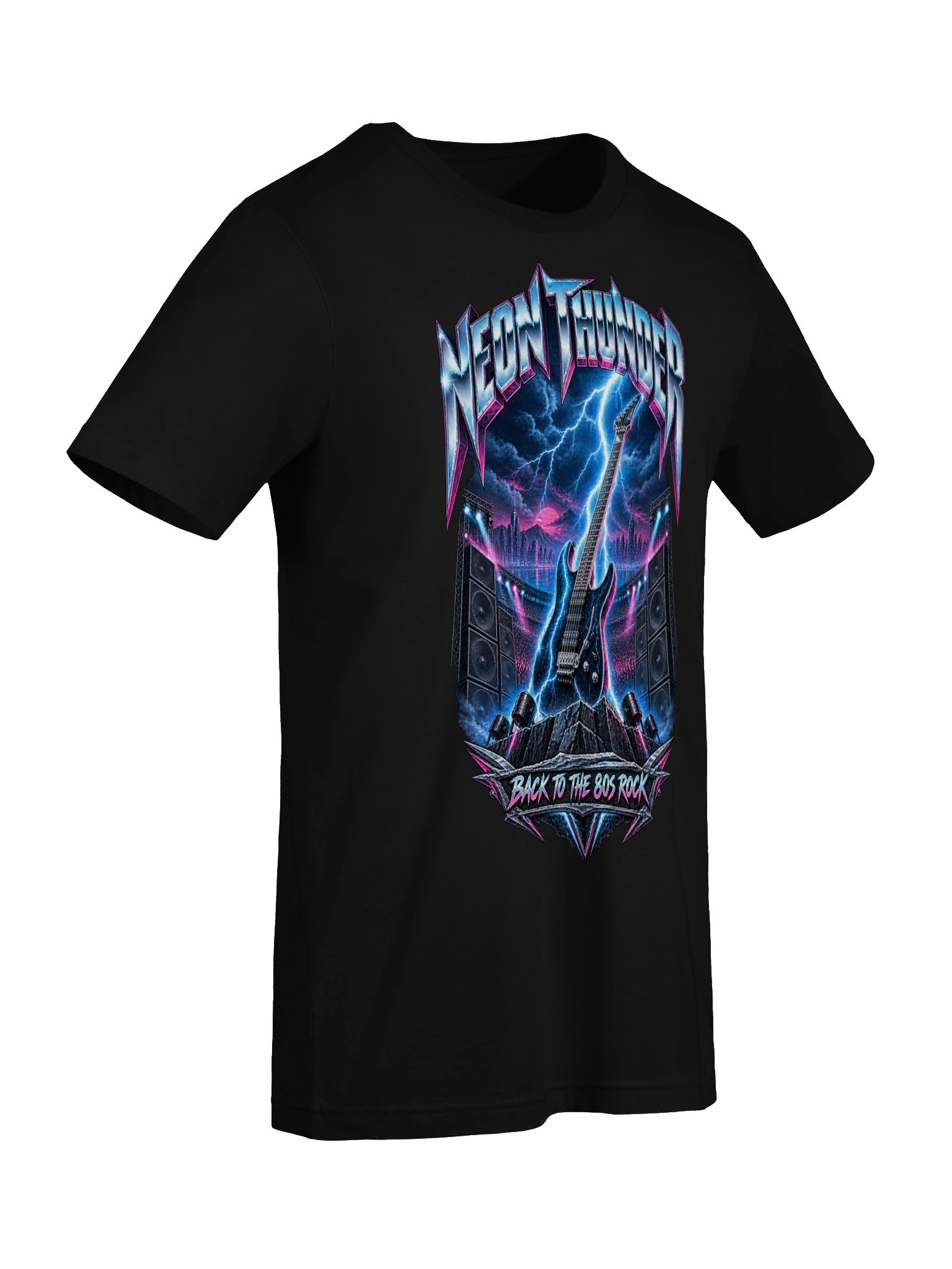 Neon Thunder — Electric Storm Tee product image (7)