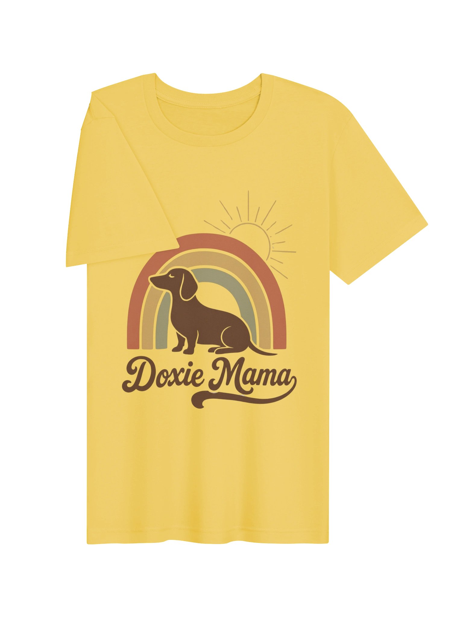Boho Sun & Dachshund | Doxie Mama shirt product image (8)