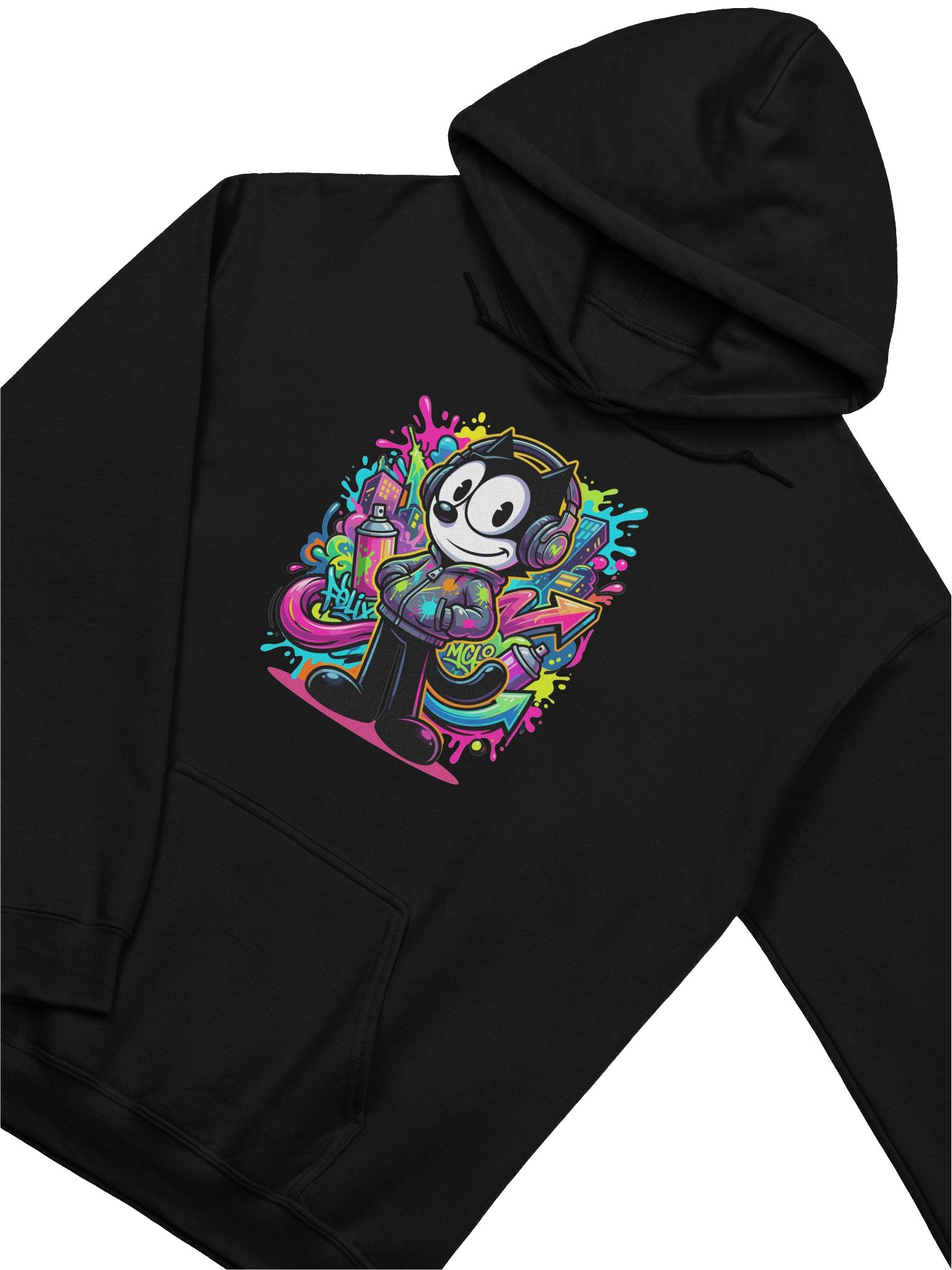 Felix graffiti hoodie product image (20)