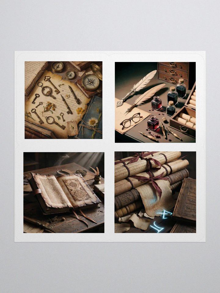 Ink and Elsewhere Stickers #8 – The Corners of the World That Breathe in the Dark product image (2)