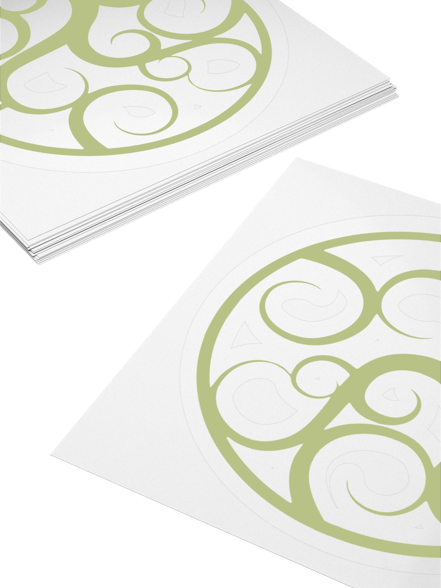 Swirly Tree Logo Sticker product image (4)