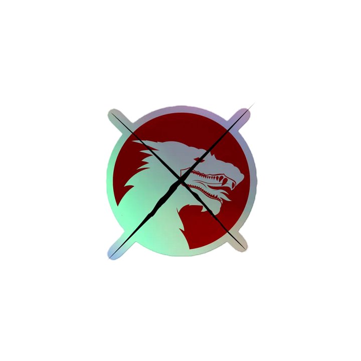 Scarred Holosticker product image (2)