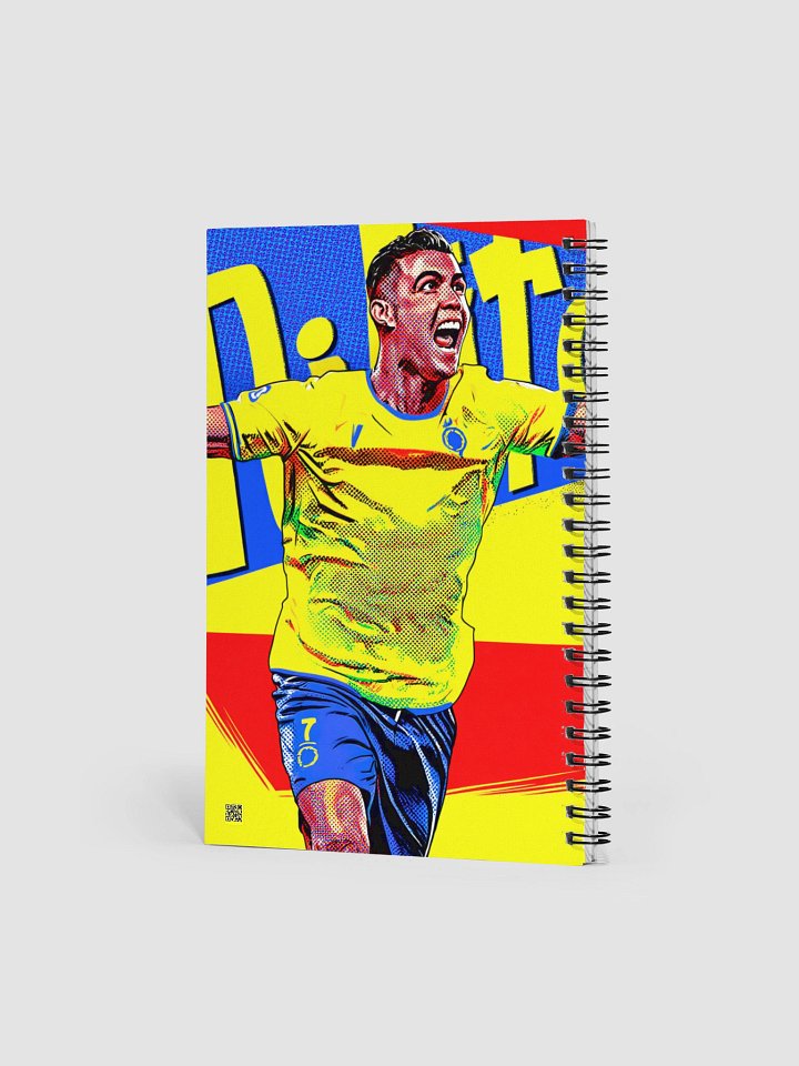 Cristiano Ronaldo Spiral Notebook product image (2)