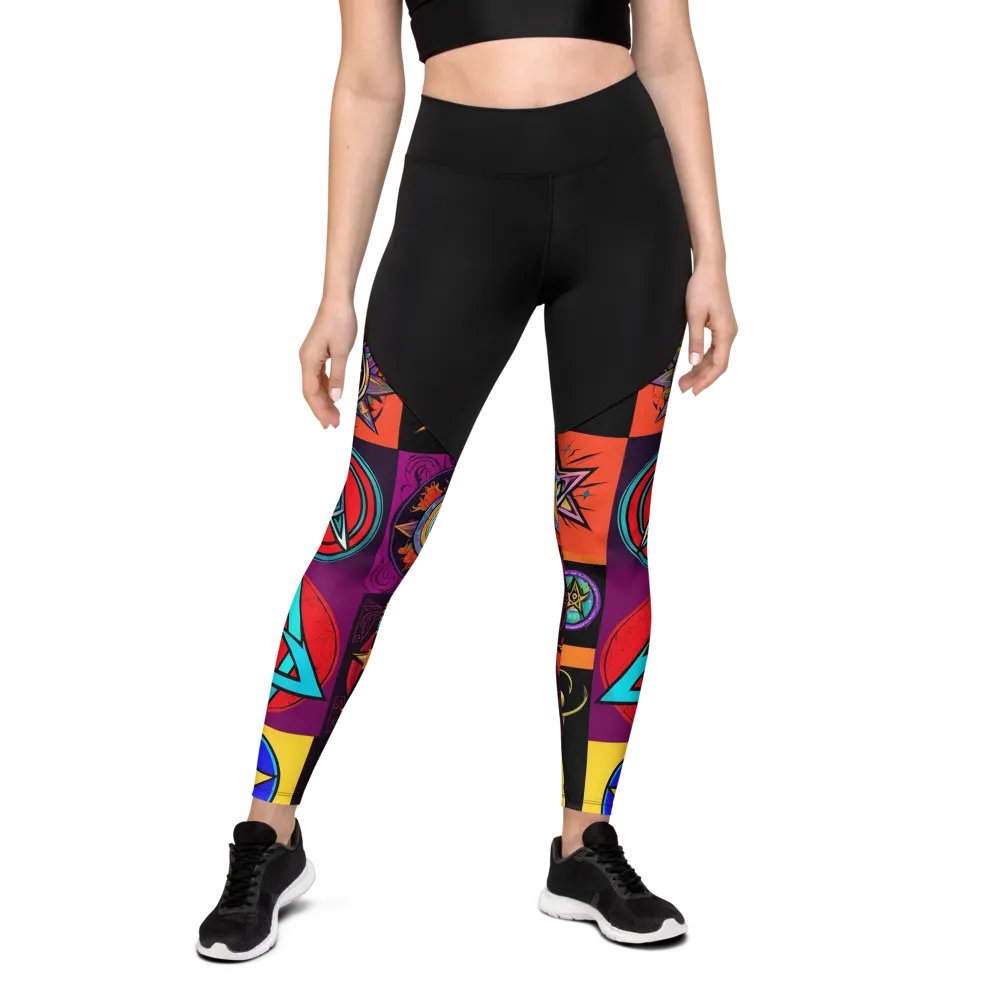 Symbology Black Top Leggings with Pocket product image (7)
