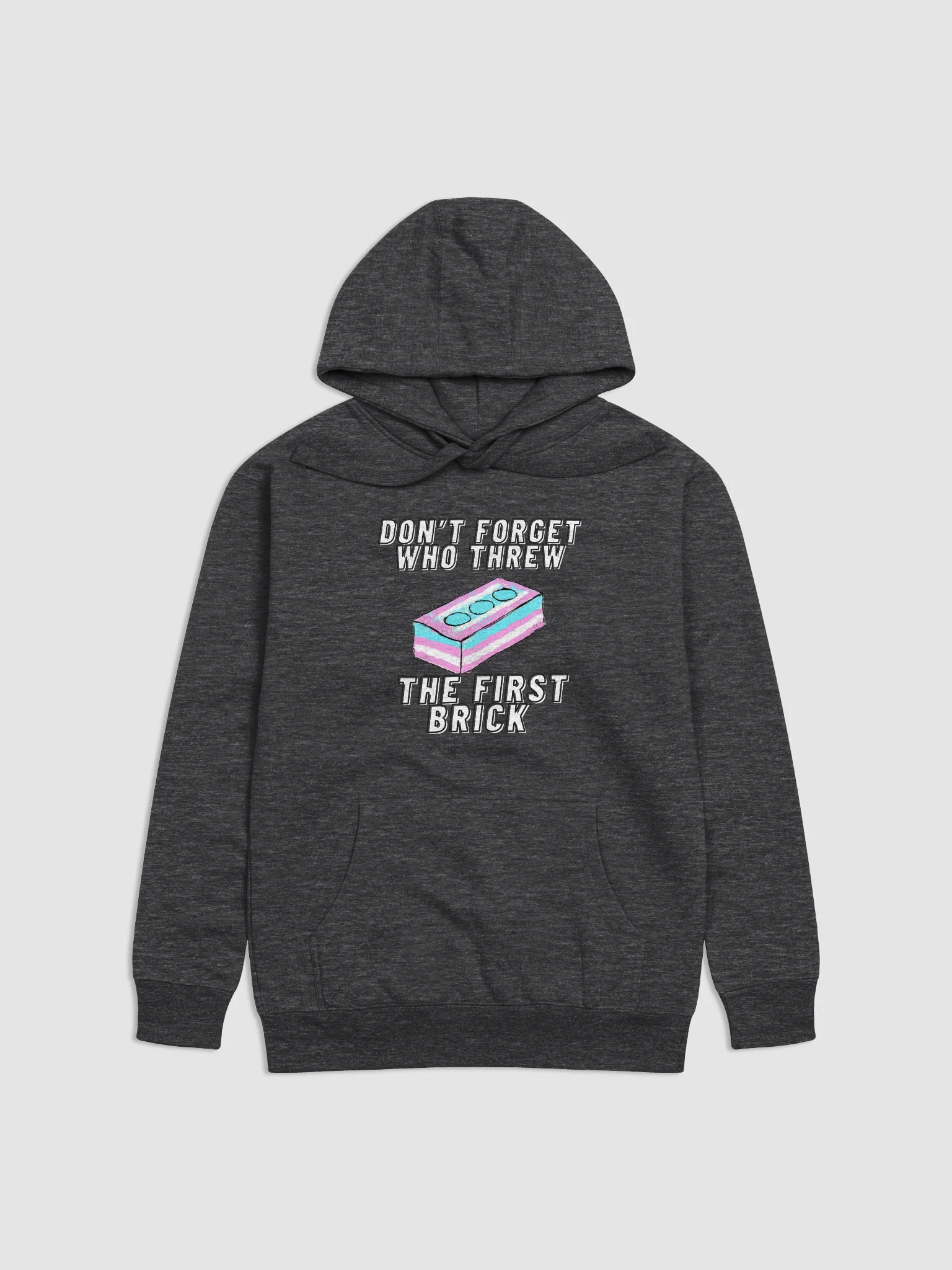 Don't Forget Who Threw the First Brick Hoodie product image (6)