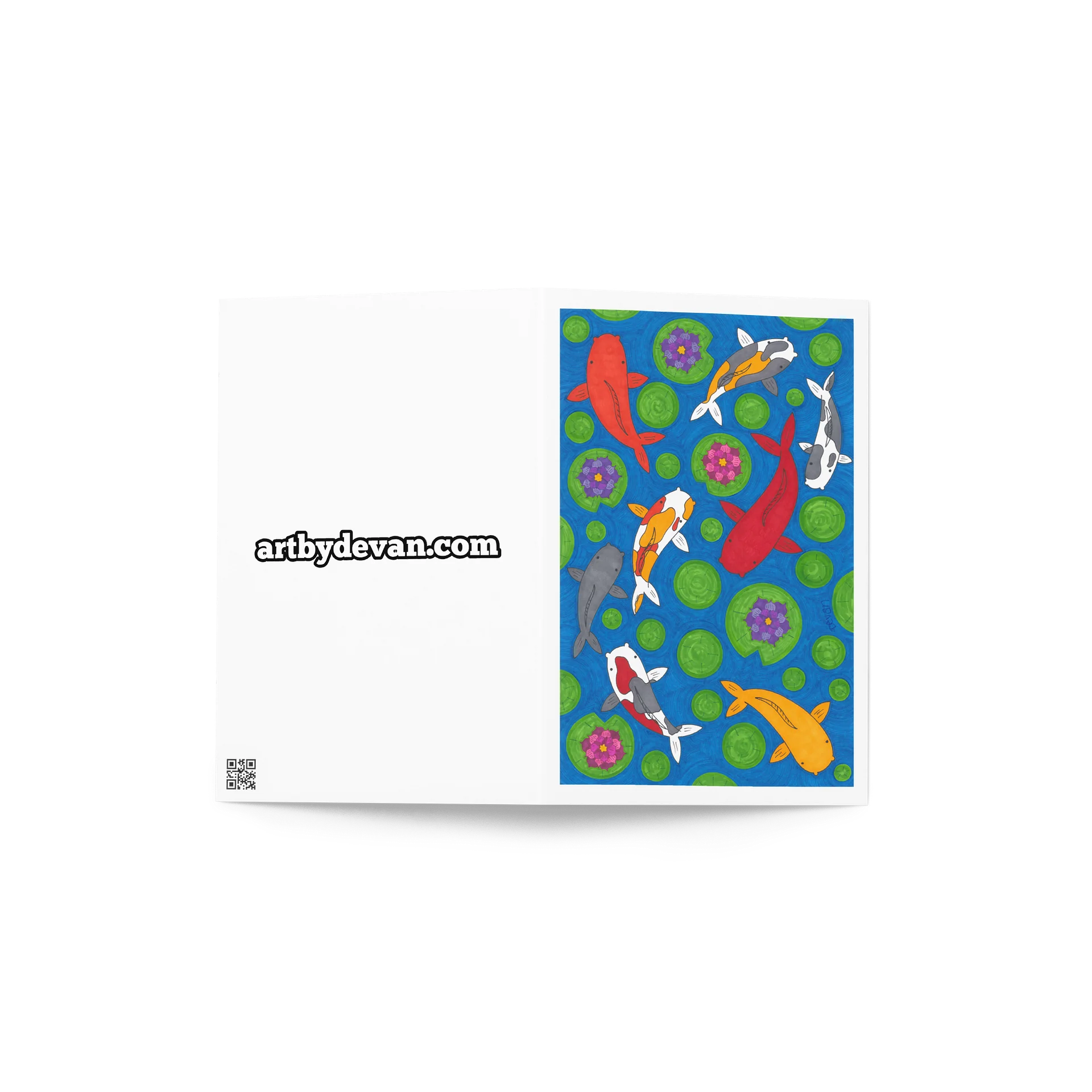 Art Card: Koi Fish product image (2)