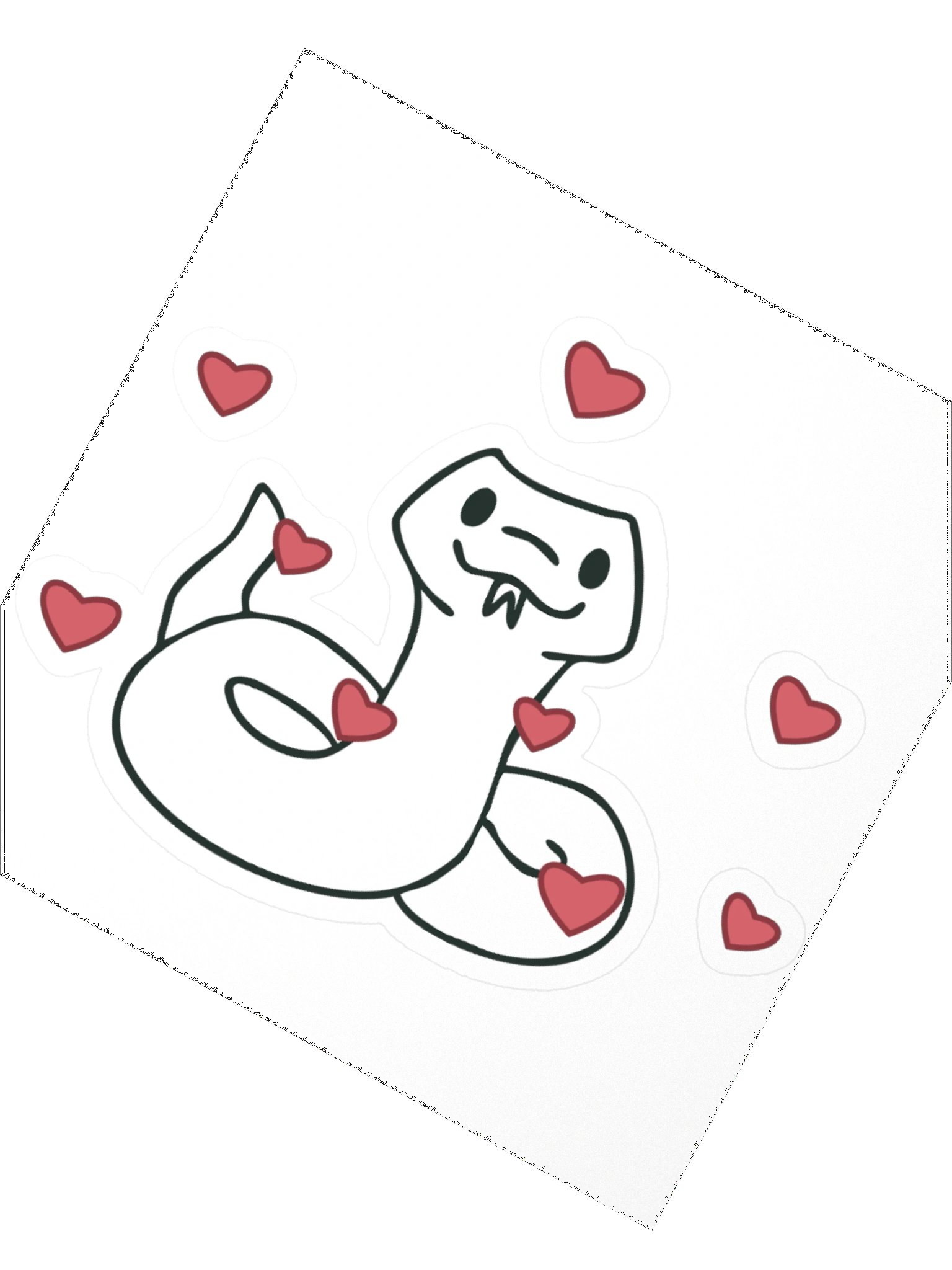 Happy Snake Sticker product image (6)