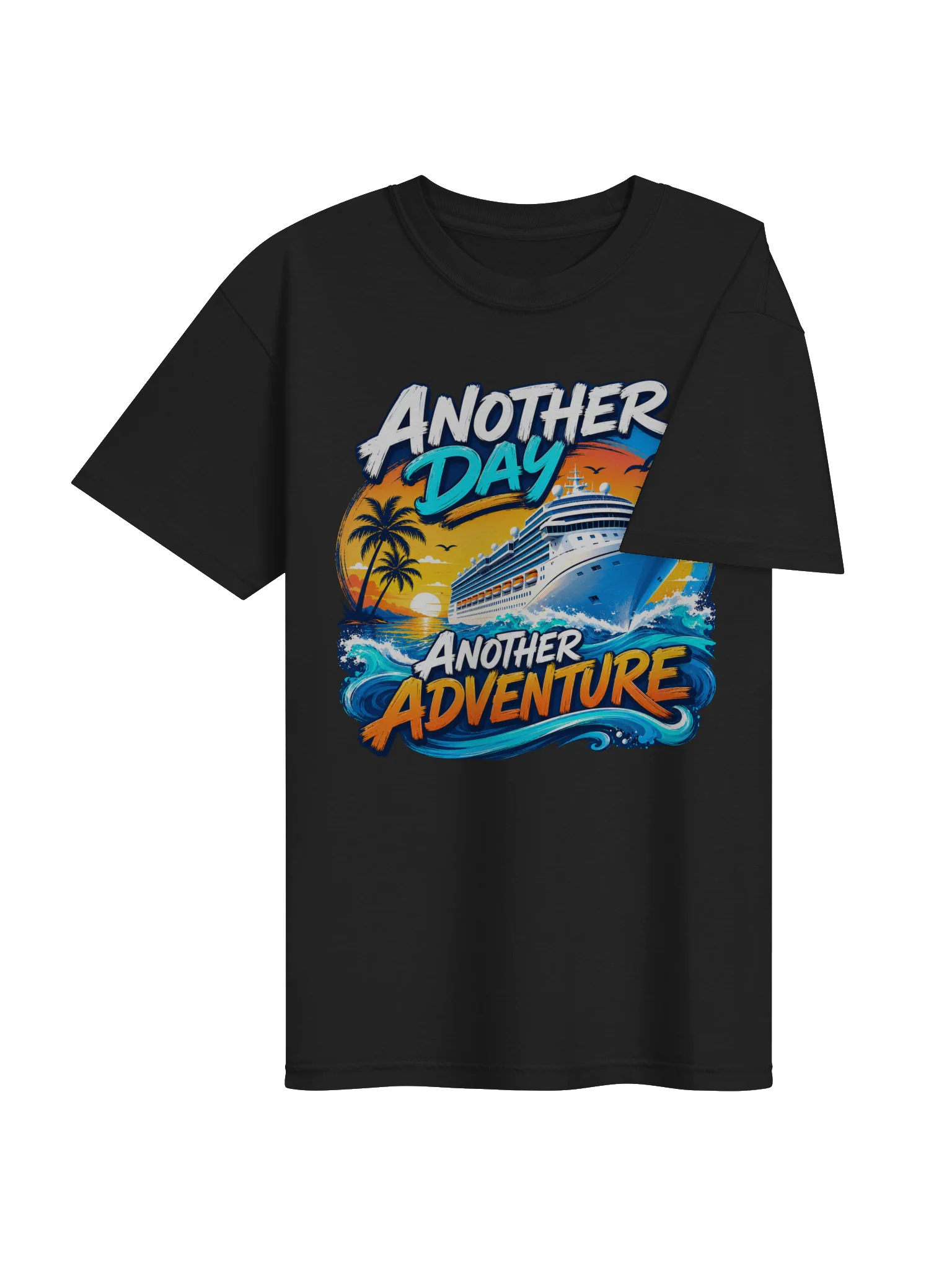 Another Day, Another Adventure Cruise T-Shirt | Premium Comfort Colors Edition product image (4)