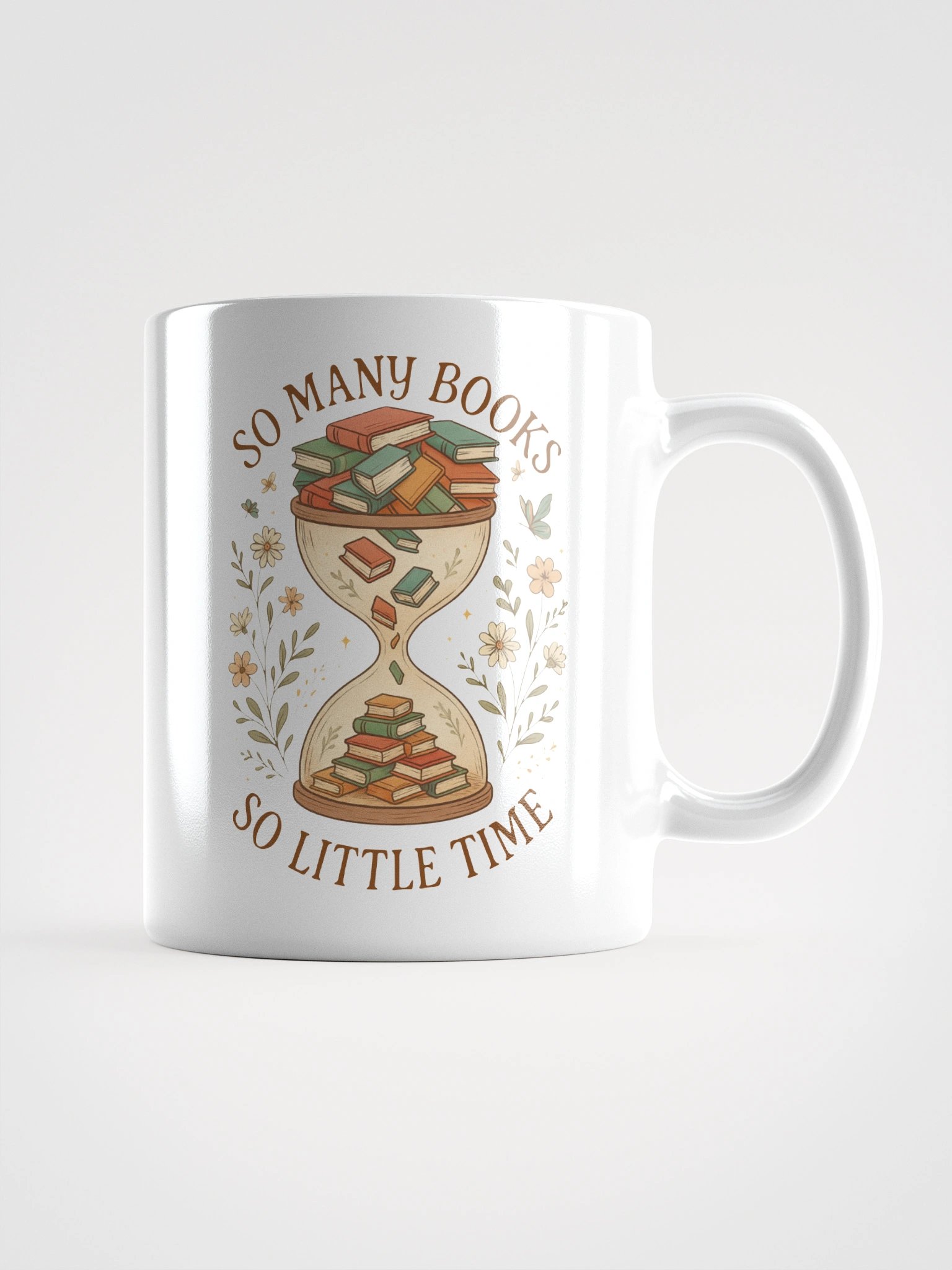 So Many Books So Little Time Glossy Mug product image (2)