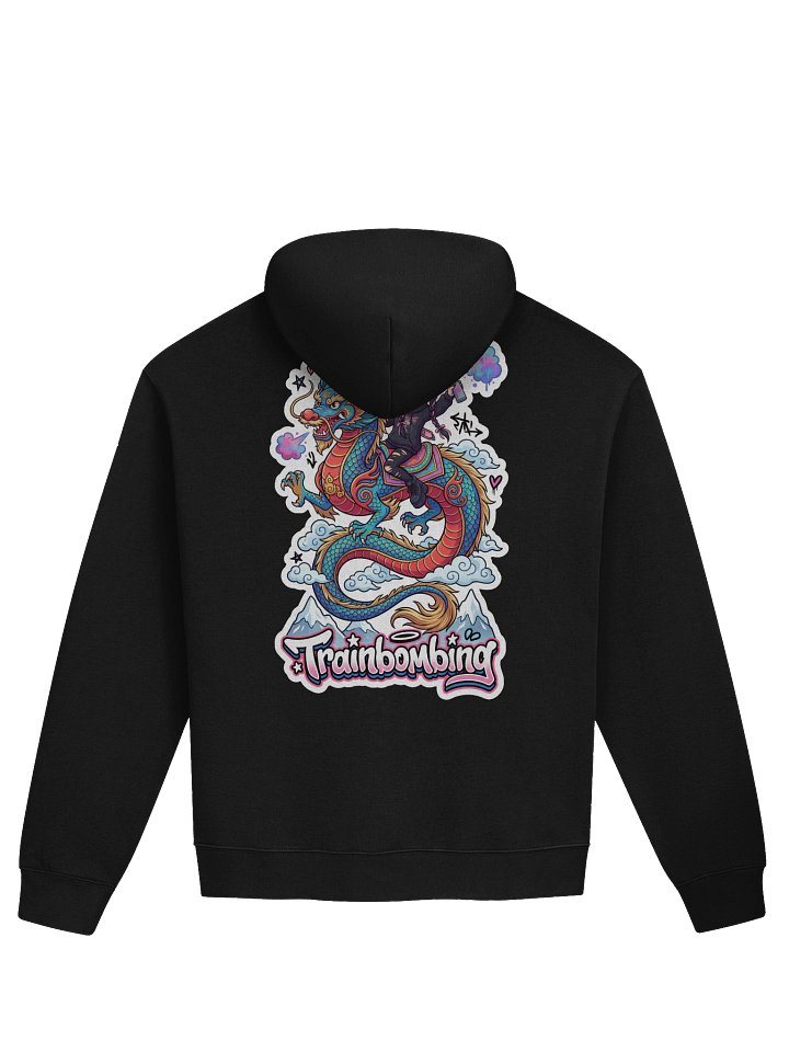 TRAINBOMBING HOODIE – SPRAY DRAGON – PREMIUM product image (1)