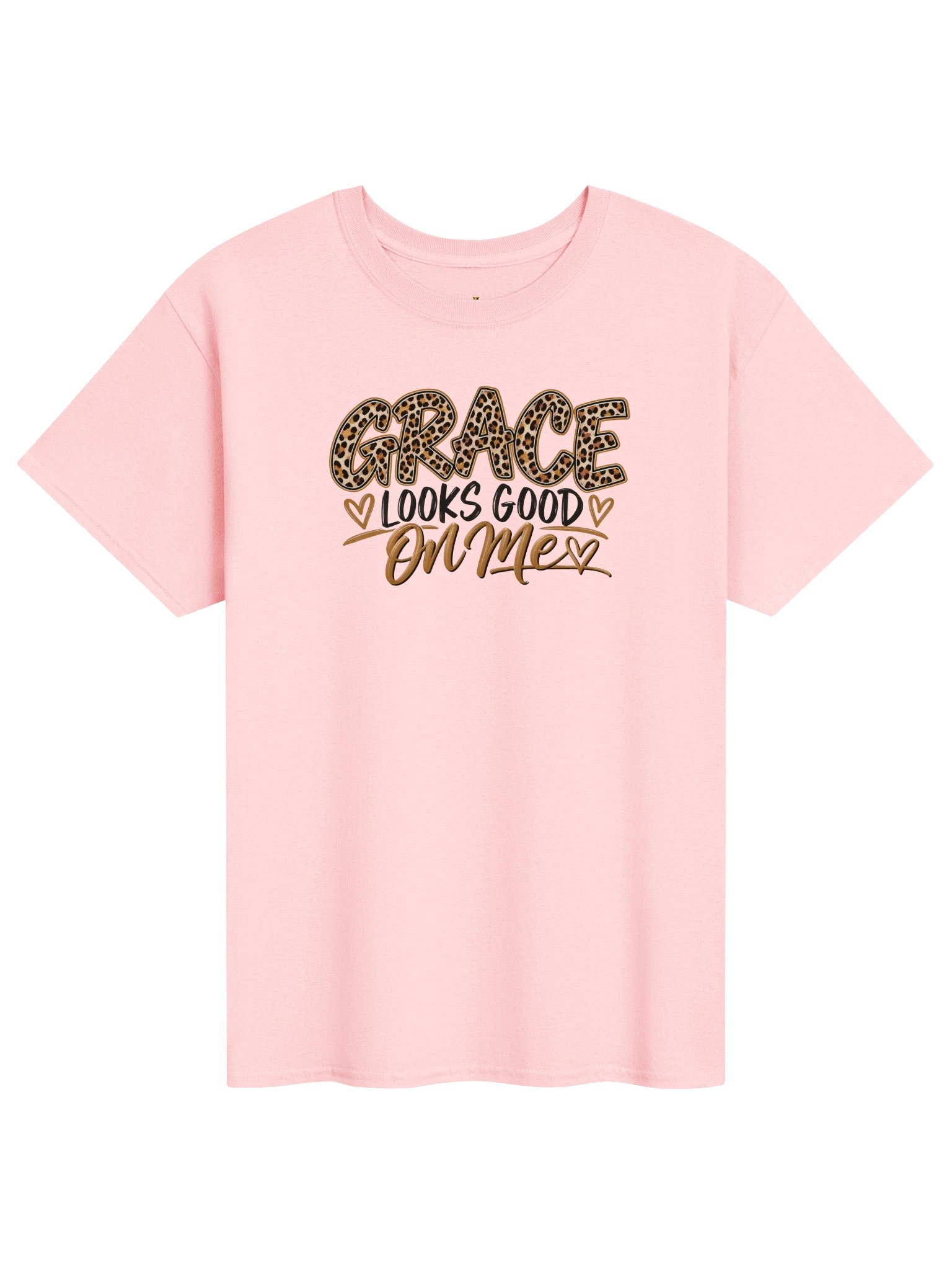 Grace Looks Good on Me Christian Graphic T-Shirt product image (2)