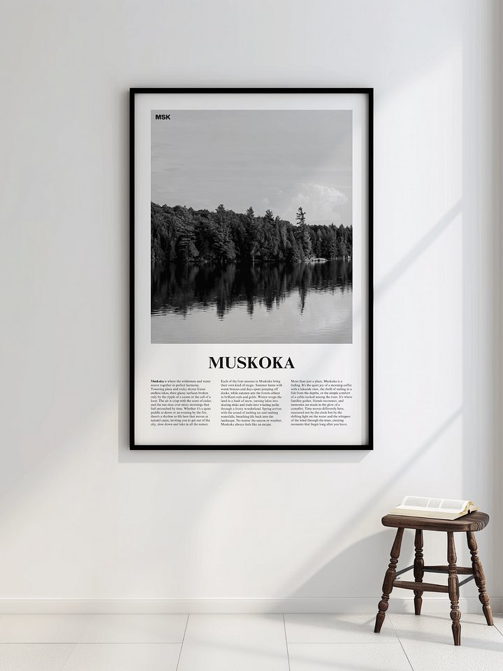 Muskoka 01 Newspaper Poster product image (2)