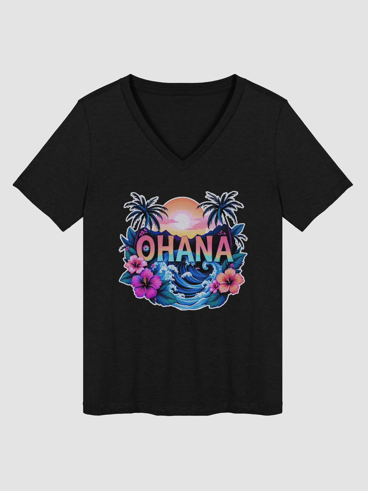 Shaka Ohana V-Neck Tee product image (3)