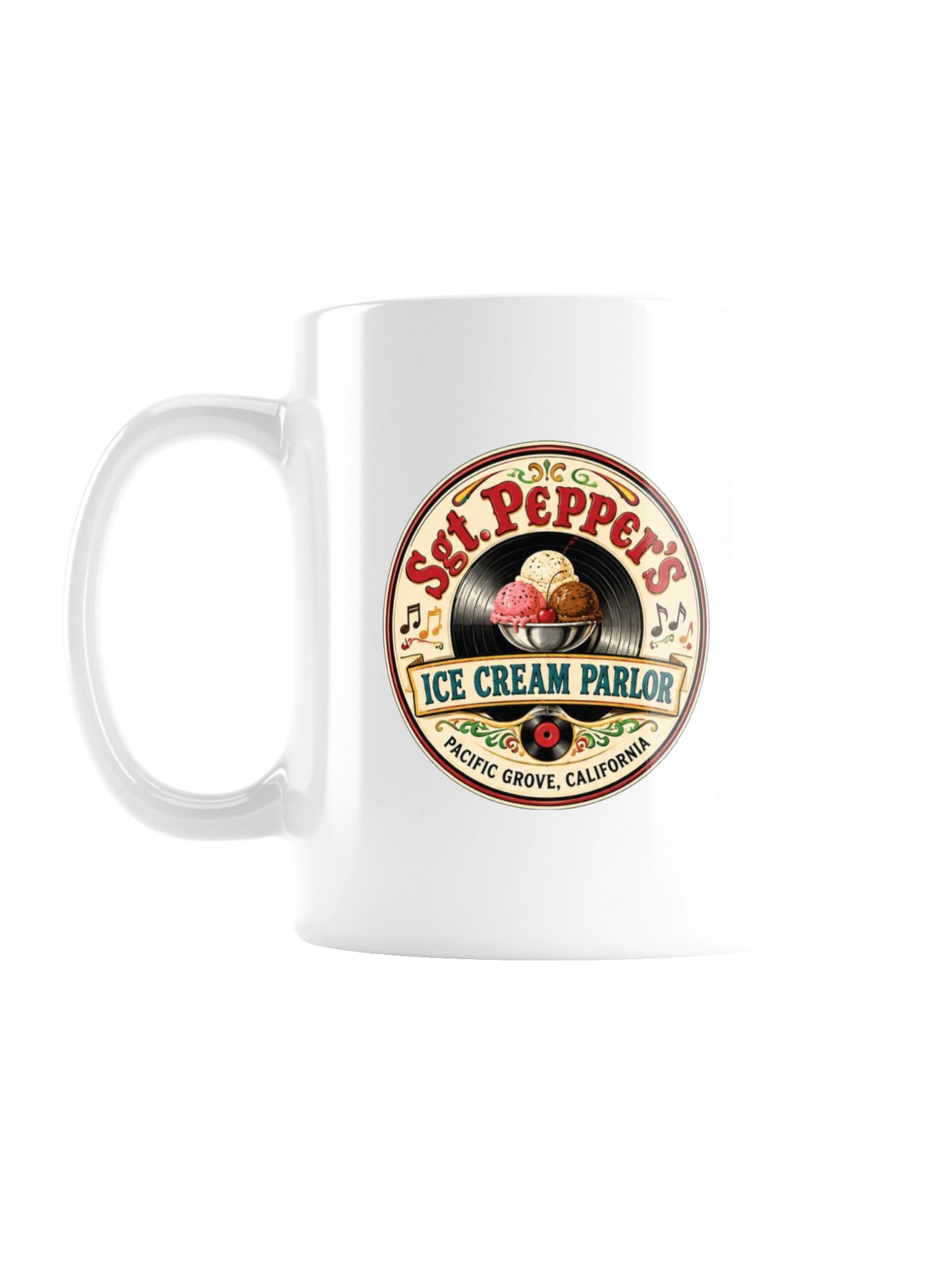 Sgt. Pepper's Ice Cream Parlor Classic Logo Mug product image (3)