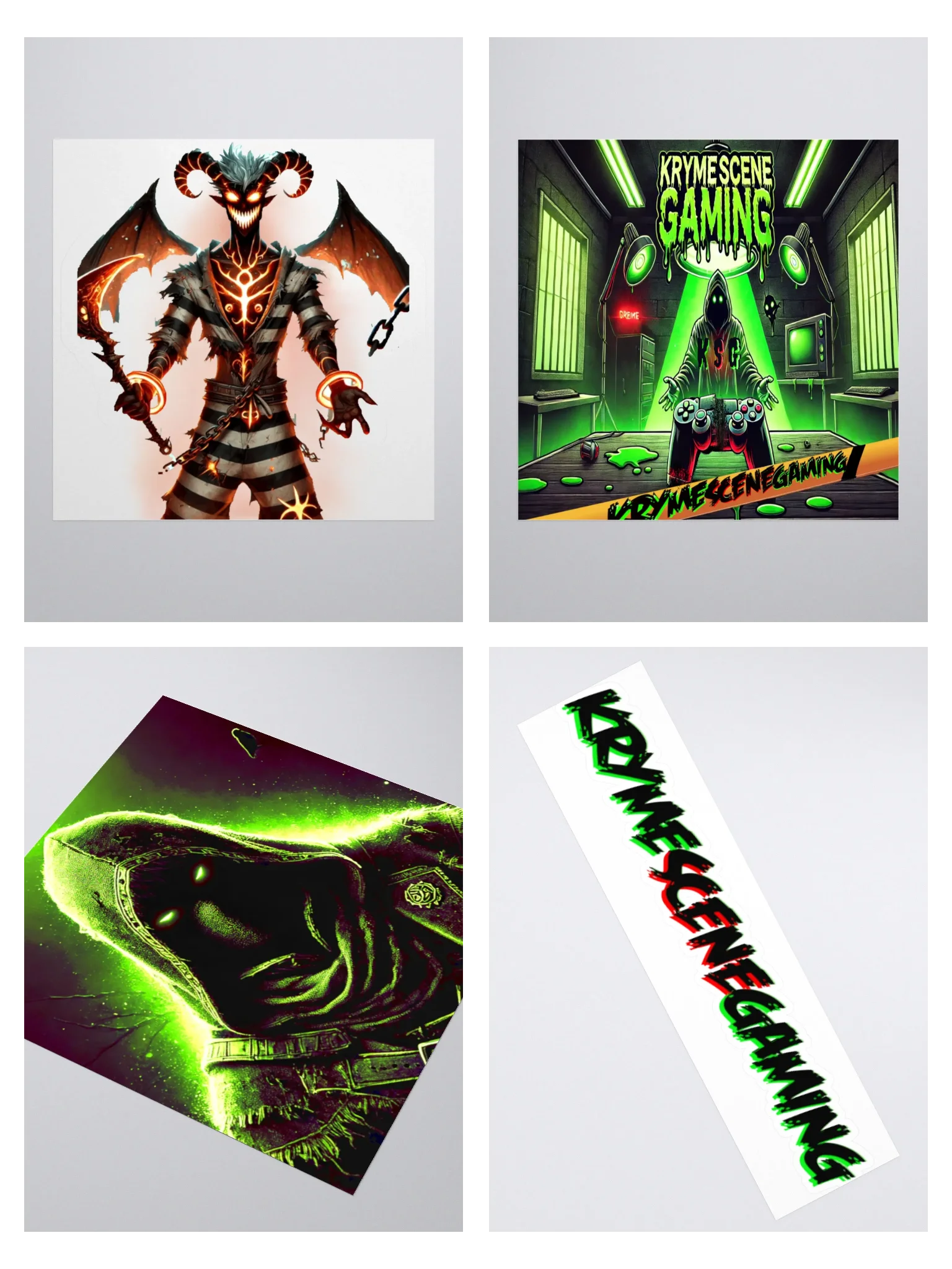 Kryme Scene Gaming Sticker Bundle  product image (1)