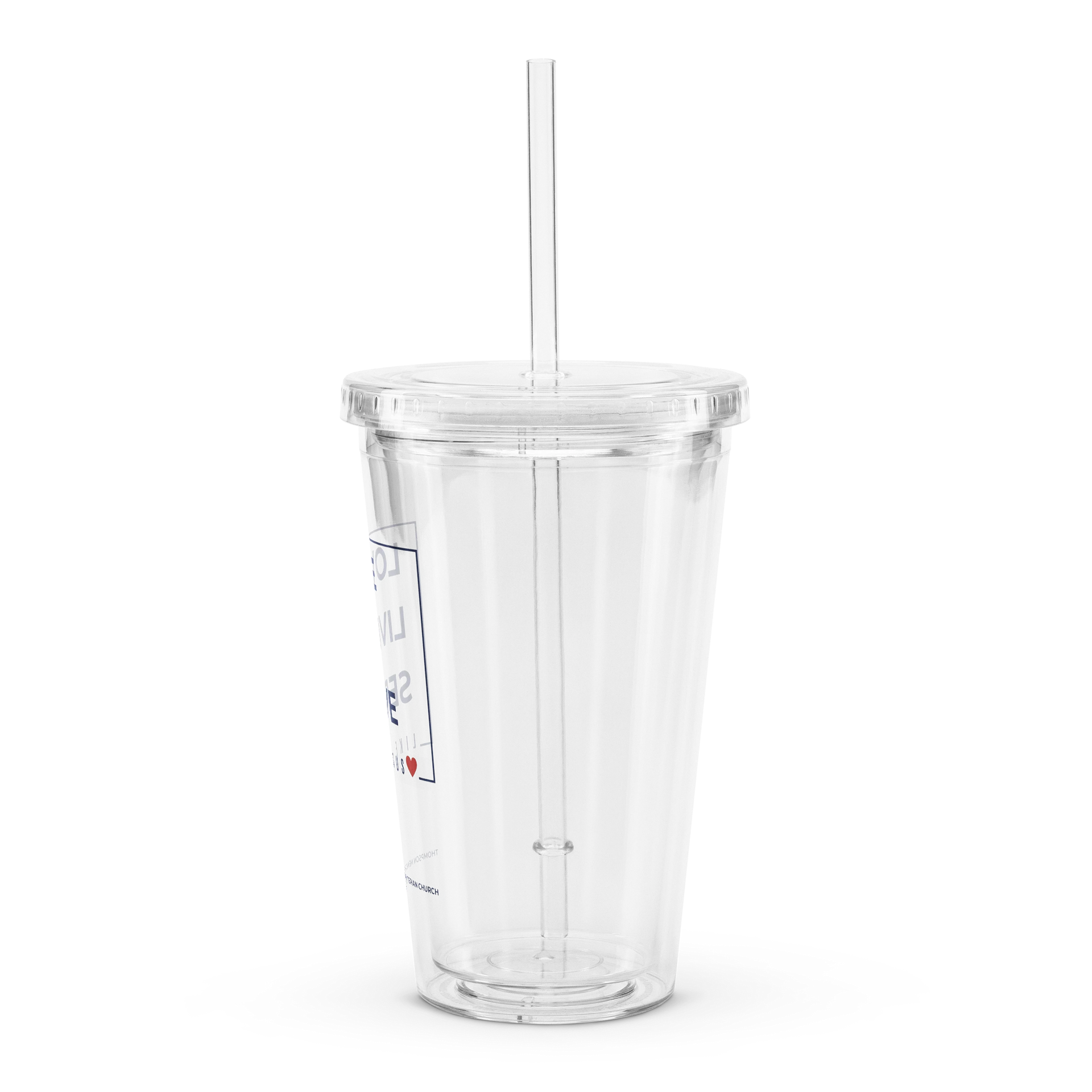 Love. Live. Serve. Like Jesus 16oz. Plastic Tumbler product image (4)