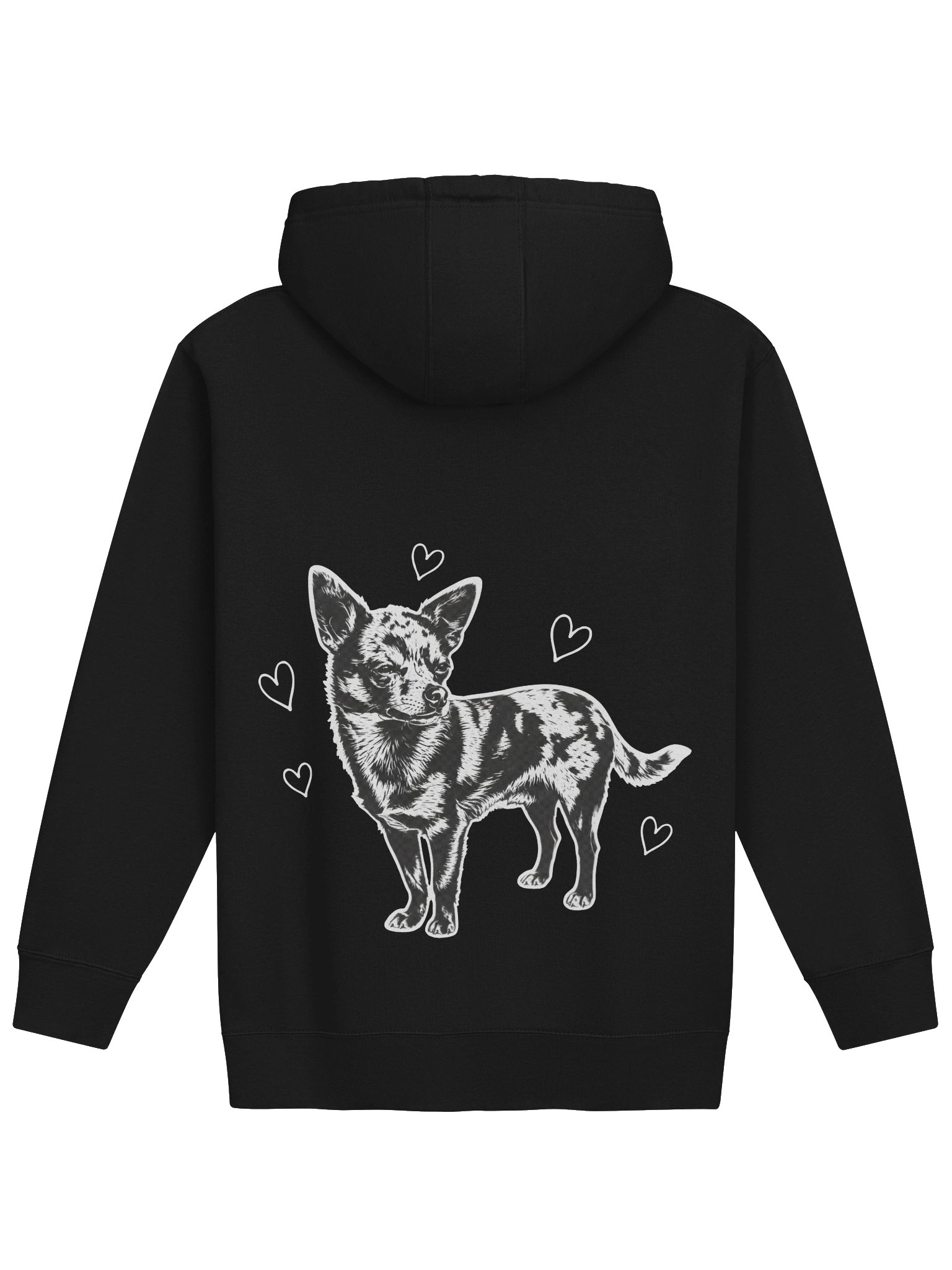 Heart Doodle Dog Hoodie product image (1)