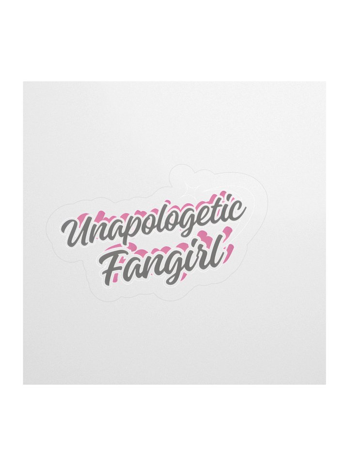 UNAPOLOGETIC FANGIRL STICKER product image (1)