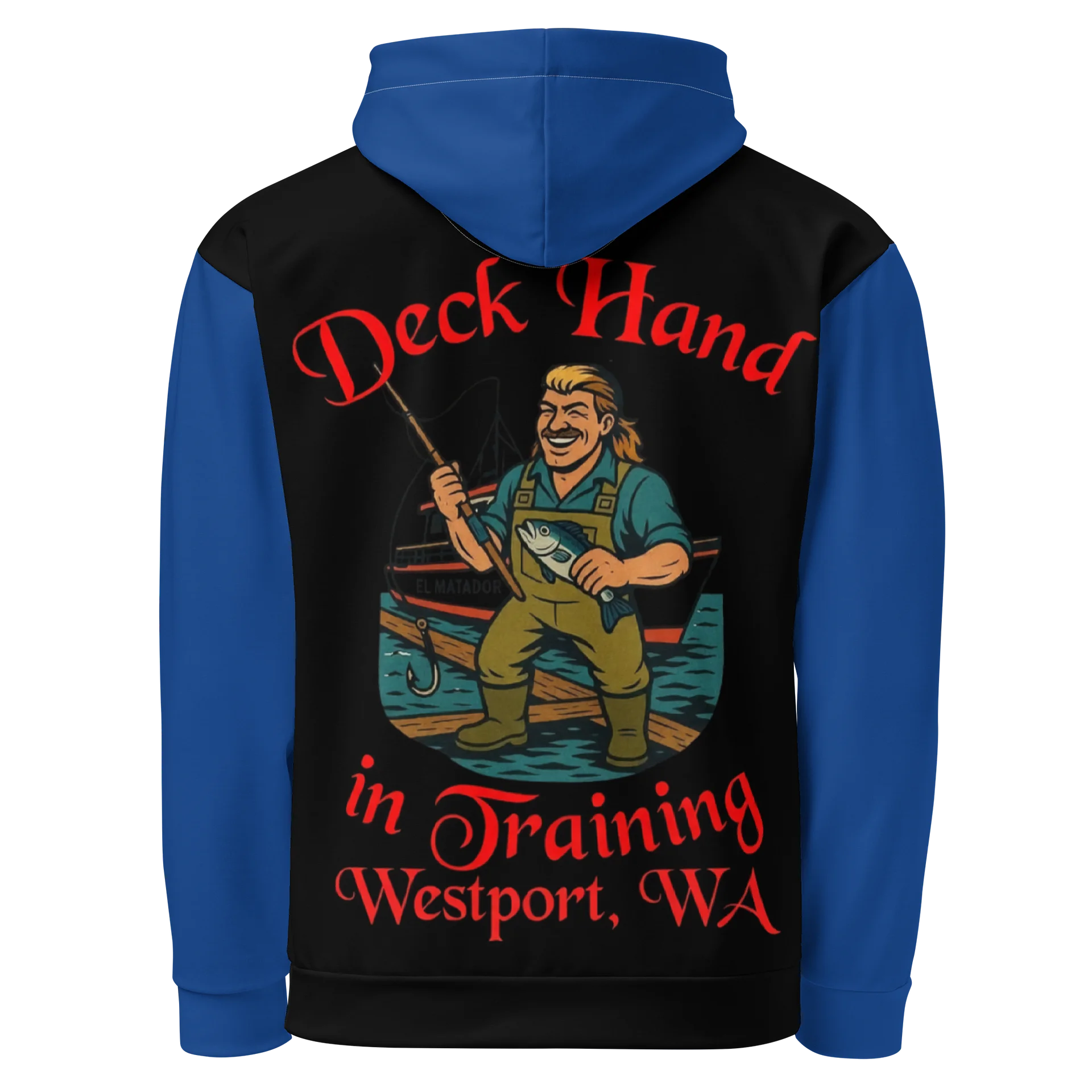 Bi-Colored DeckHand Blue product image (2)